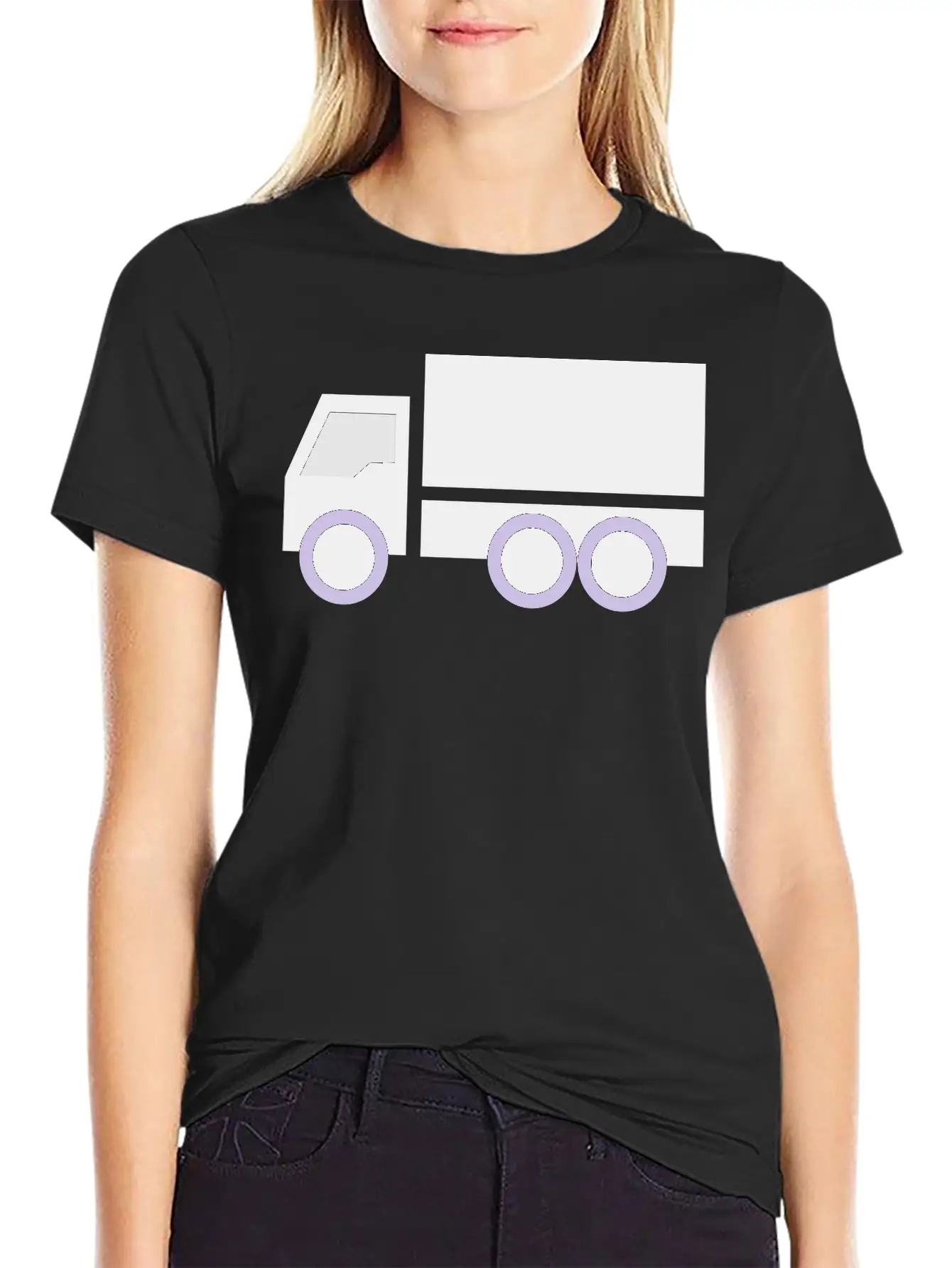Truck Lightweight Cotton T-Shirt – Daily Comfort Graphic Shirt