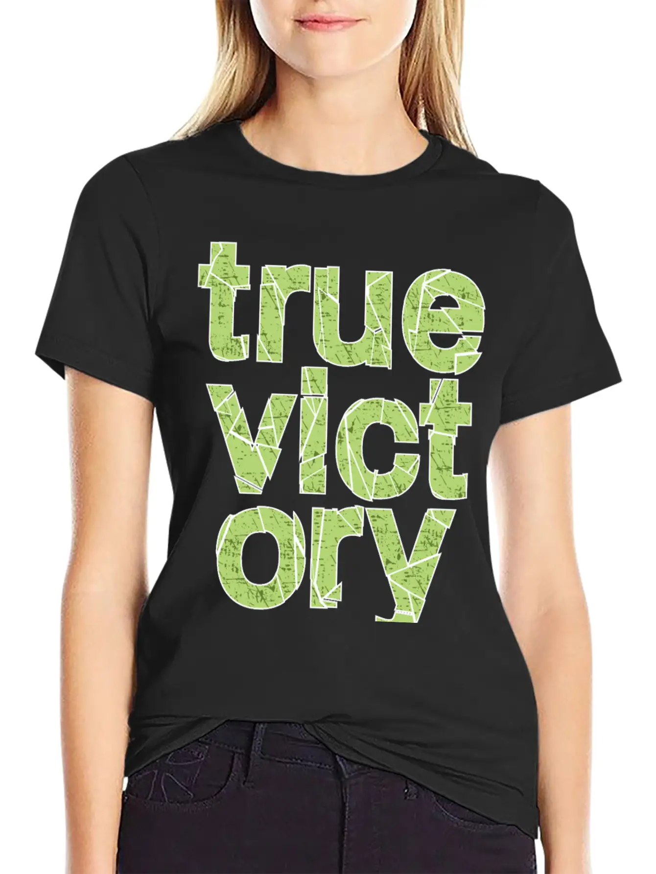 True Victory Lightweight Cotton T-Shirt – Daily Comfort Graphic Shirt