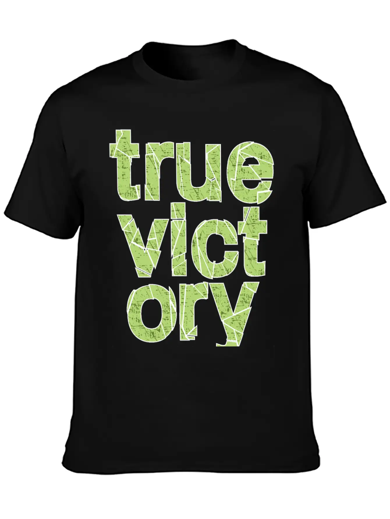 True Victory Lightweight Cotton T-Shirt – Daily Comfort Graphic Shirt