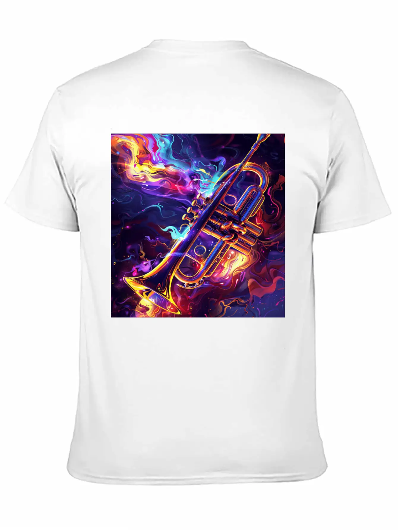 Trumpet Lightweight Cotton T-Shirt – Daily Comfort Graphic Shirt
