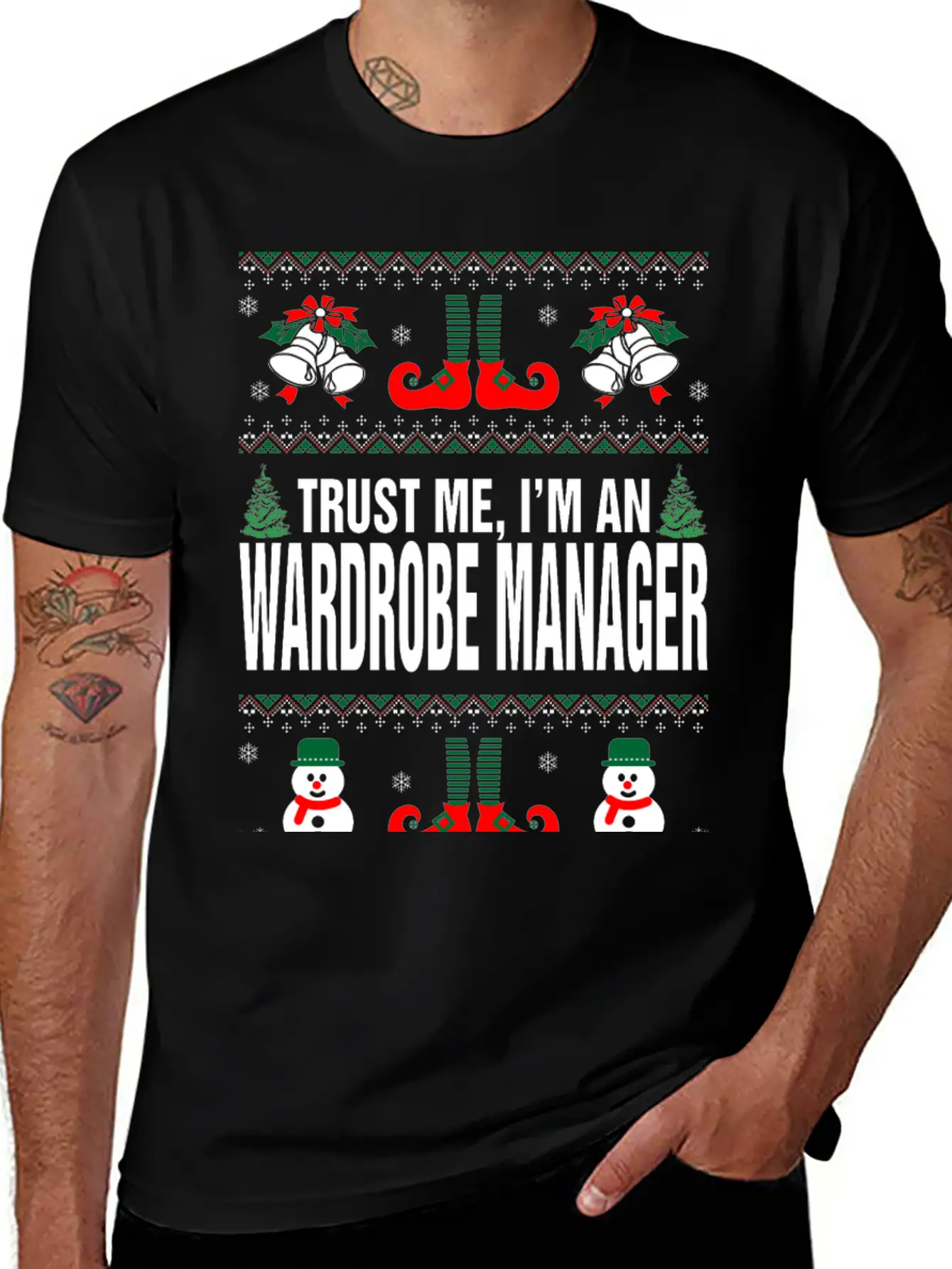 Trust Me, I'M An Wardrobe Manager Lightweight Cotton T-Shirt – Daily Comfort Graphic Shirt