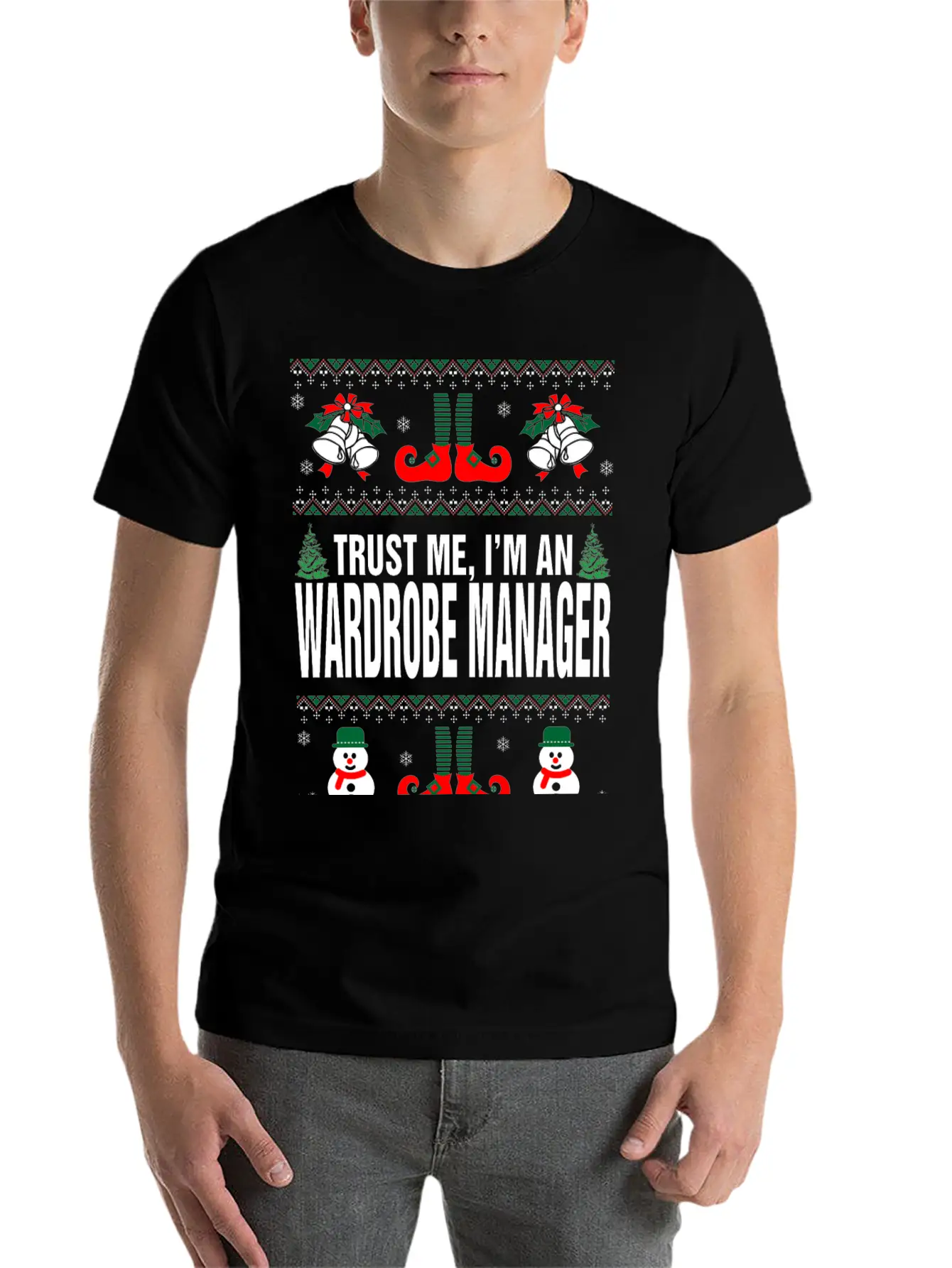 Trust Me, I'M An Wardrobe Manager Lightweight Cotton T-Shirt – Daily Comfort Graphic Shirt