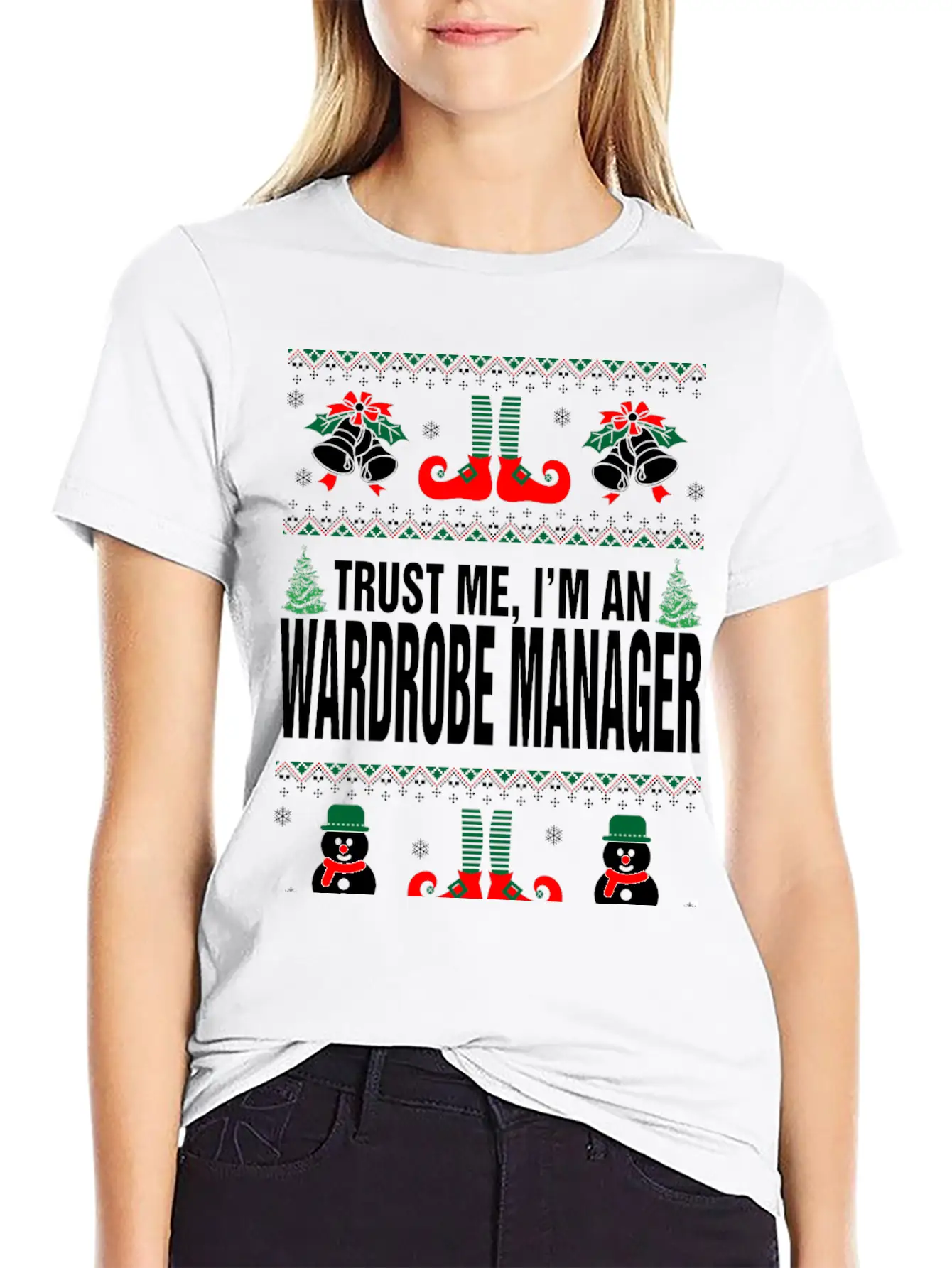 Trust Me, I'M An Wardrobe Manager Lightweight Cotton T-Shirt – Daily Comfort Graphic Shirt
