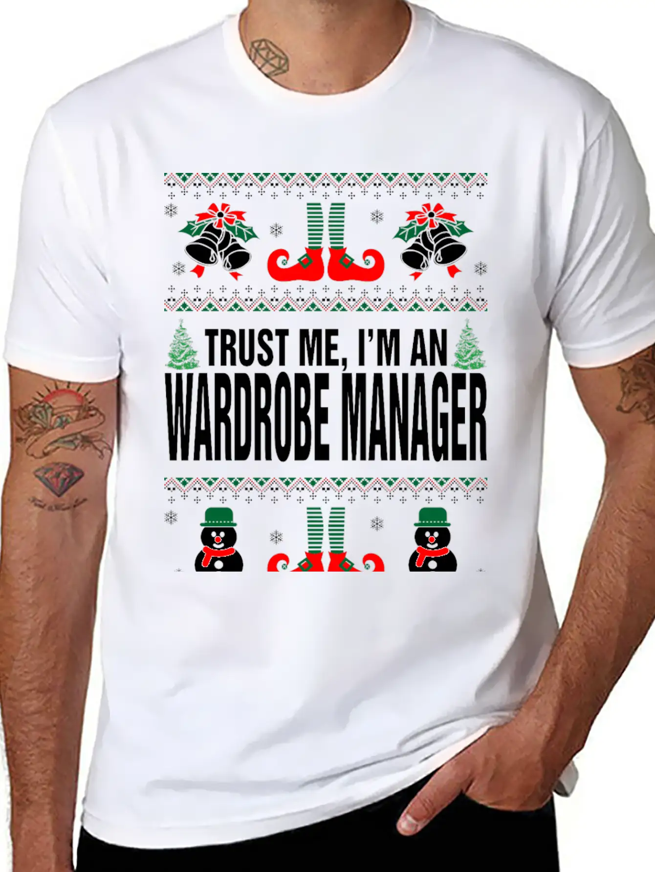 Trust Me, I'M An Wardrobe Manager Lightweight Cotton T-Shirt – Daily Comfort Graphic Shirt