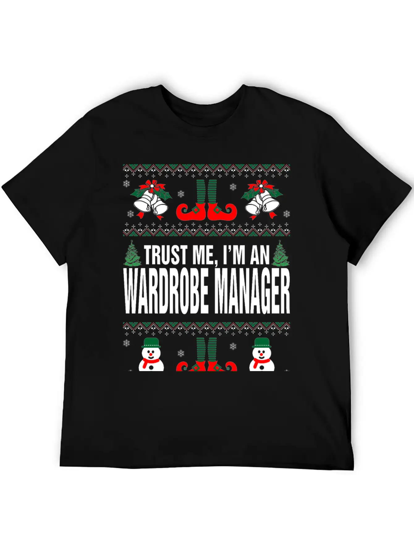 Trust Me, I'M An Wardrobe Manager Lightweight Cotton T-Shirt – Daily Comfort Graphic Shirt