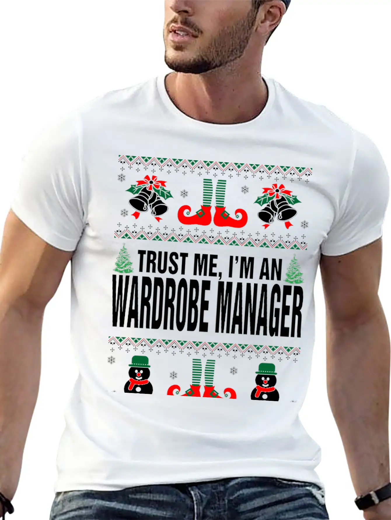 Trust Me, I'M An Wardrobe Manager Lightweight Cotton T-Shirt – Daily Comfort Graphic Shirt