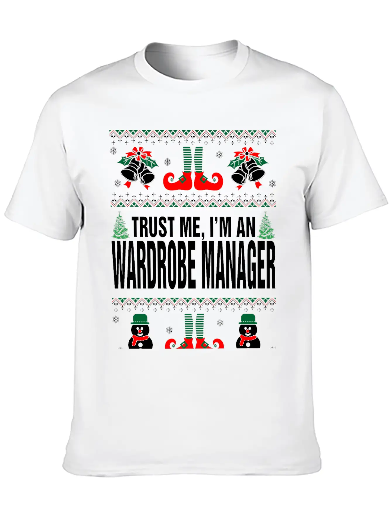 Trust Me, I'M An Wardrobe Manager Lightweight Cotton T-Shirt – Daily Comfort Graphic Shirt