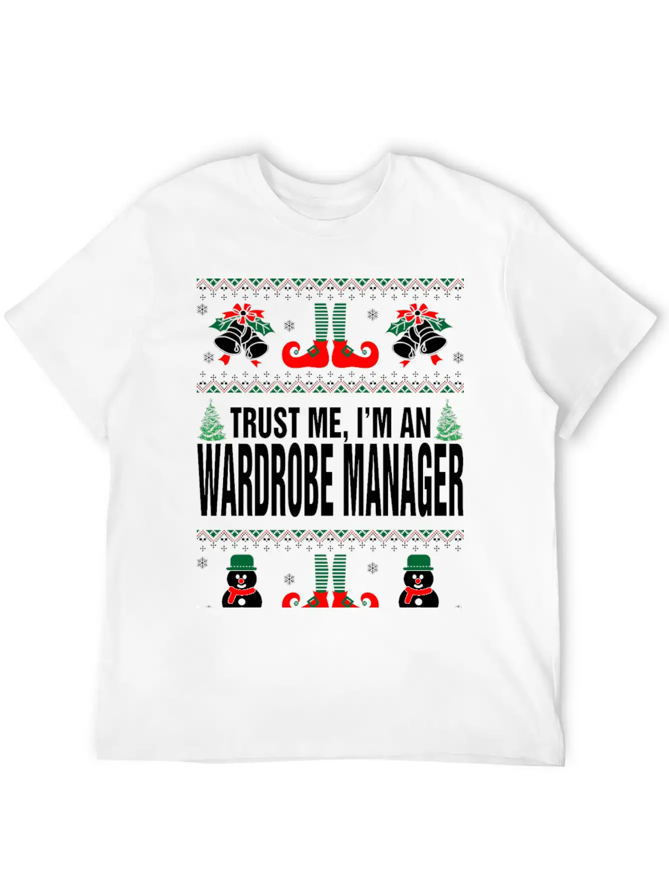Trust Me, I'M An Wardrobe Manager Lightweight Cotton T-Shirt – Daily Comfort Graphic Shirt