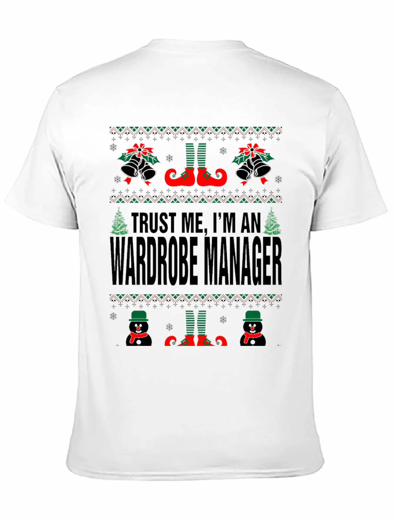 Trust Me, I'M An Wardrobe Manager Lightweight Cotton T-Shirt – Daily Comfort Graphic Shirt