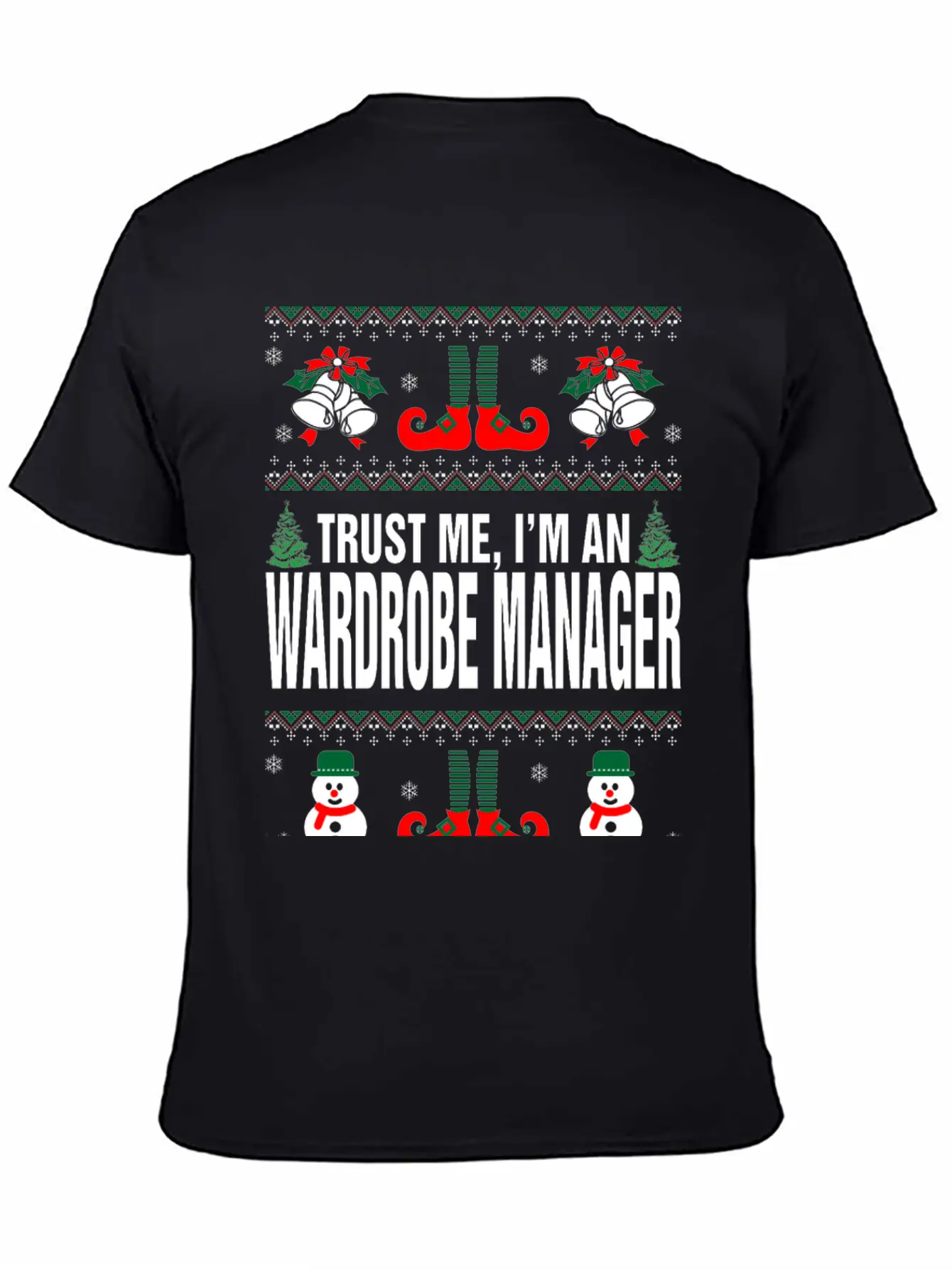 Trust Me, I'M An Wardrobe Manager Lightweight Cotton T-Shirt – Daily Comfort Graphic Shirt
