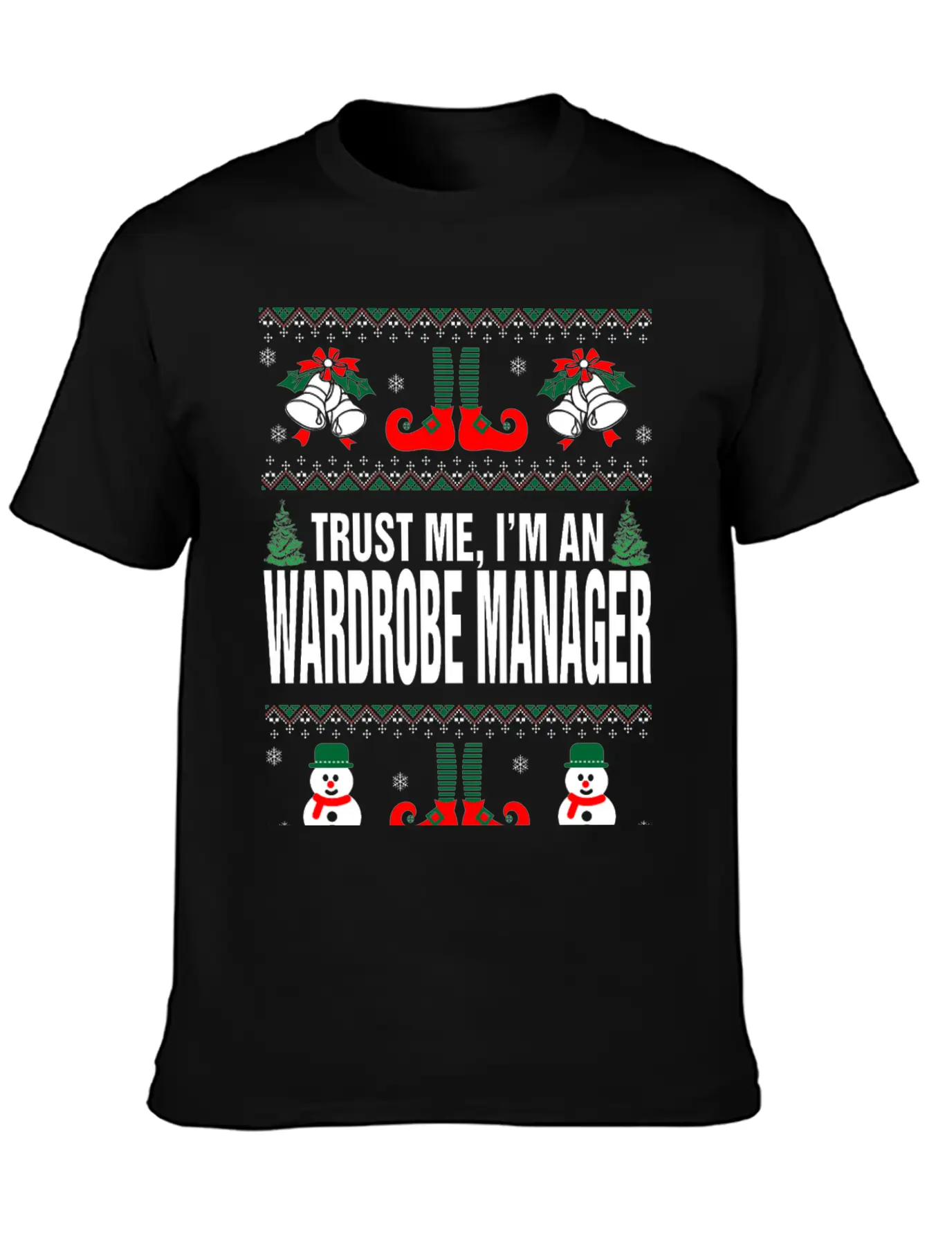 Trust Me, I'M An Wardrobe Manager Lightweight Cotton T-Shirt – Daily Comfort Graphic Shirt