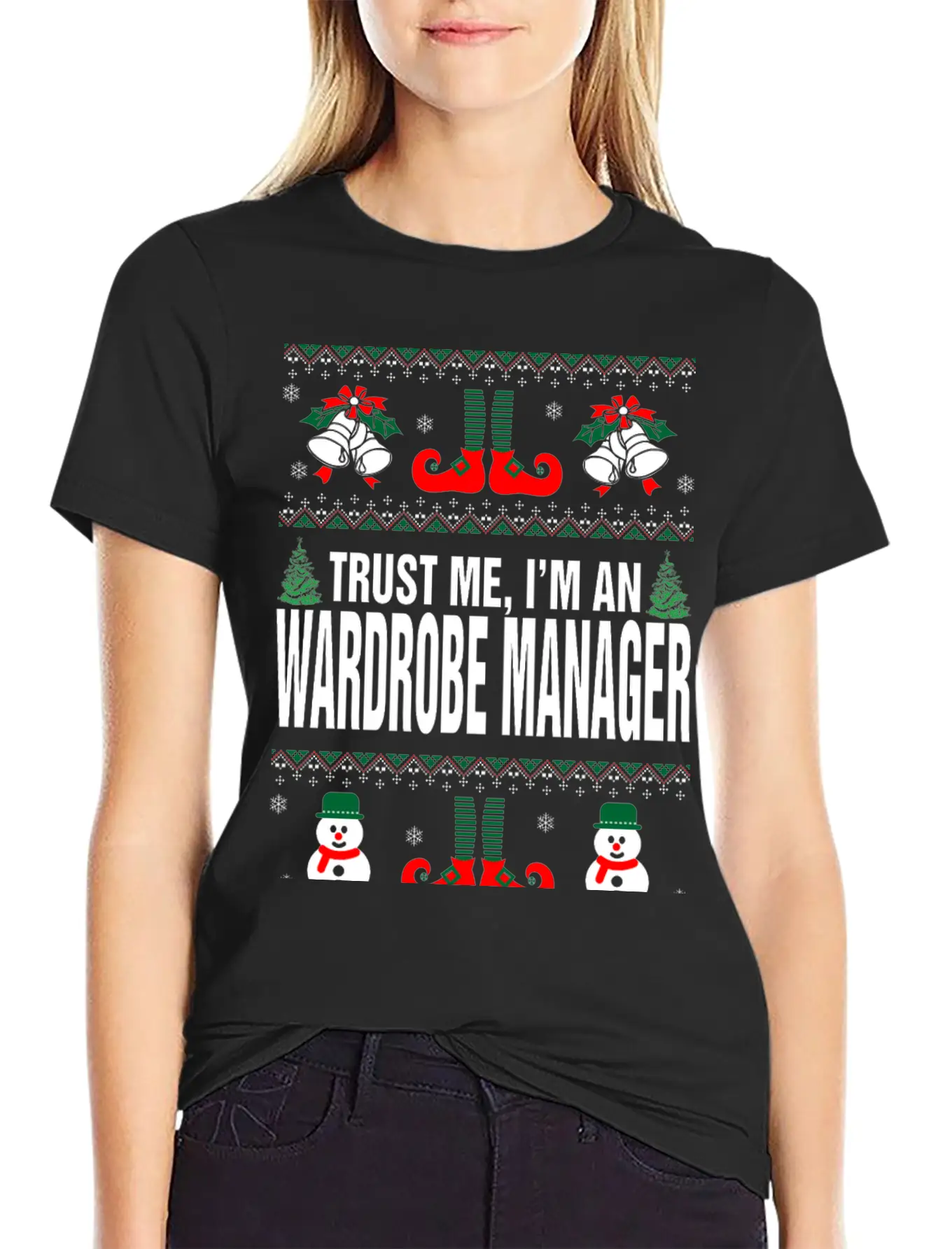 Trust Me, I'M An Wardrobe Manager Lightweight Cotton T-Shirt – Daily Comfort Graphic Shirt
