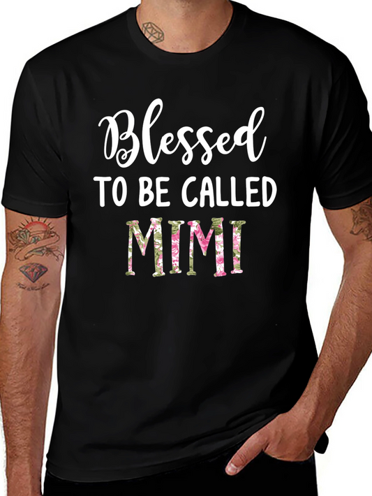 Blessed Mimi Floral Graphic T-Shirt