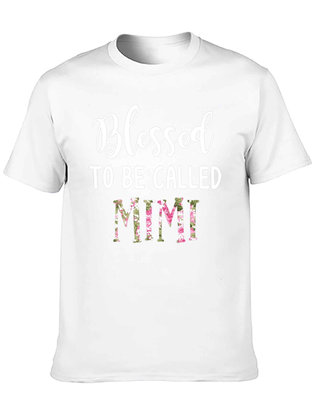 Blessed Mimi Floral Graphic T-Shirt