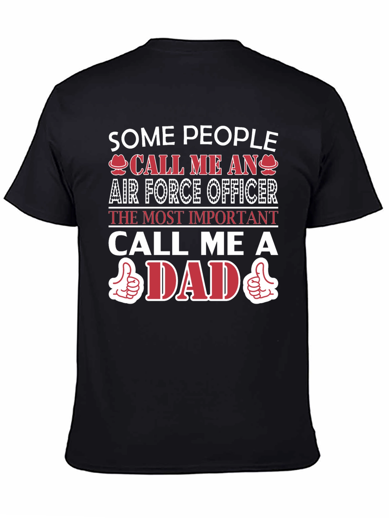 Air Force Officer Dad T-Shirt