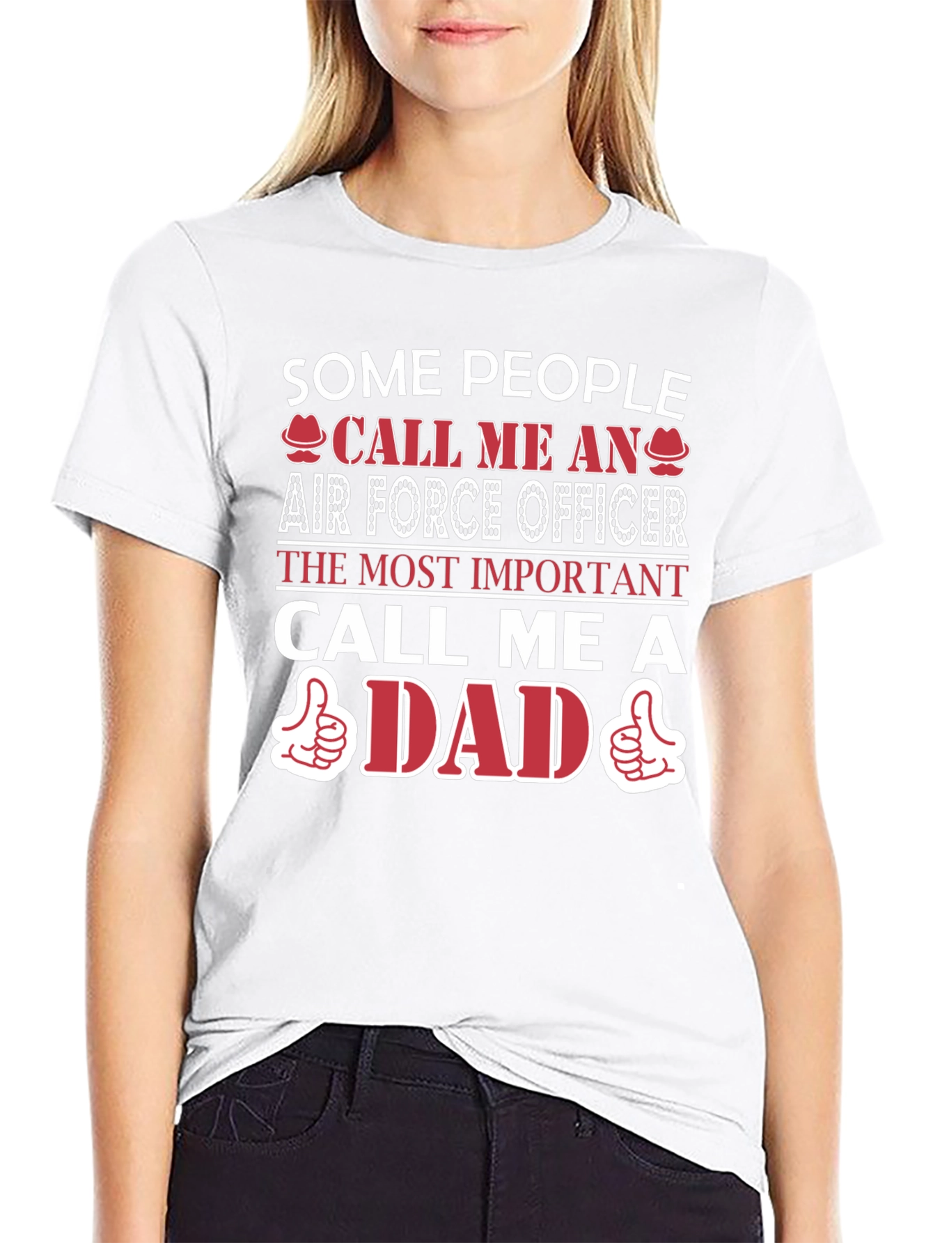 Air Force Officer Dad T-Shirt