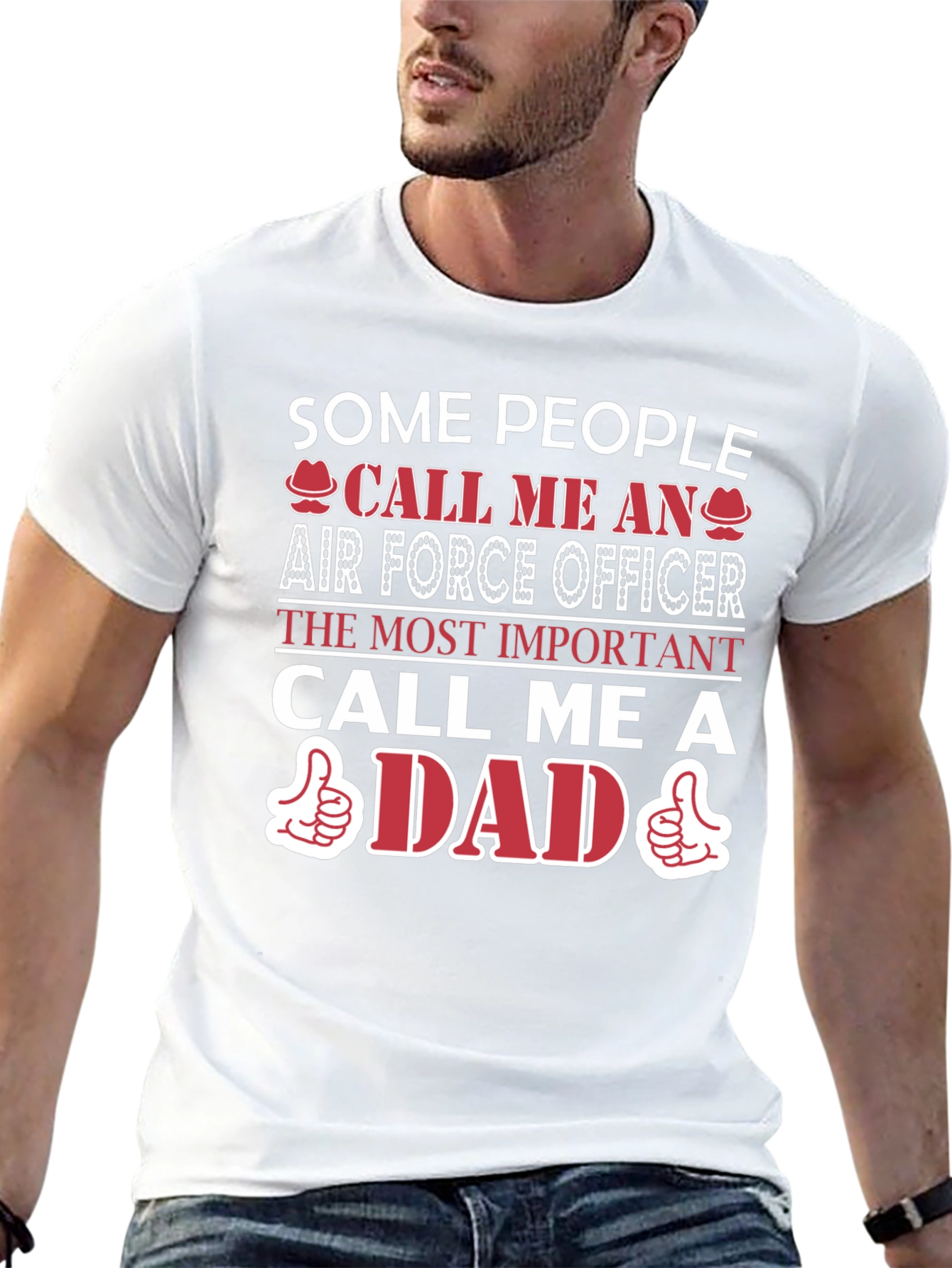 Air Force Officer Dad T-Shirt