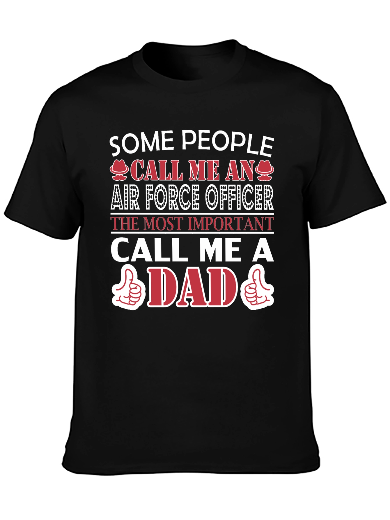 Air Force Officer Dad T-Shirt