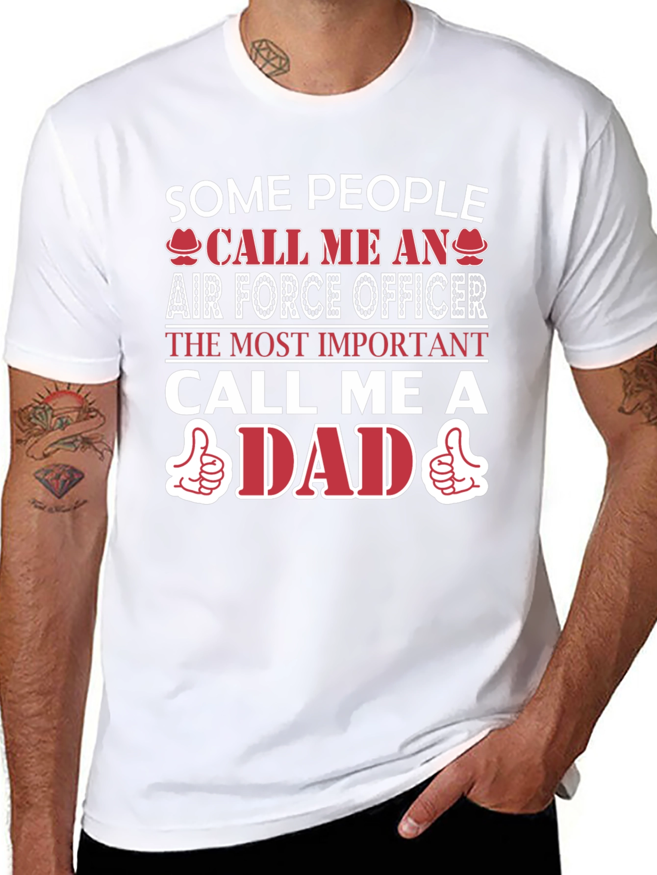 Air Force Officer Dad T-Shirt