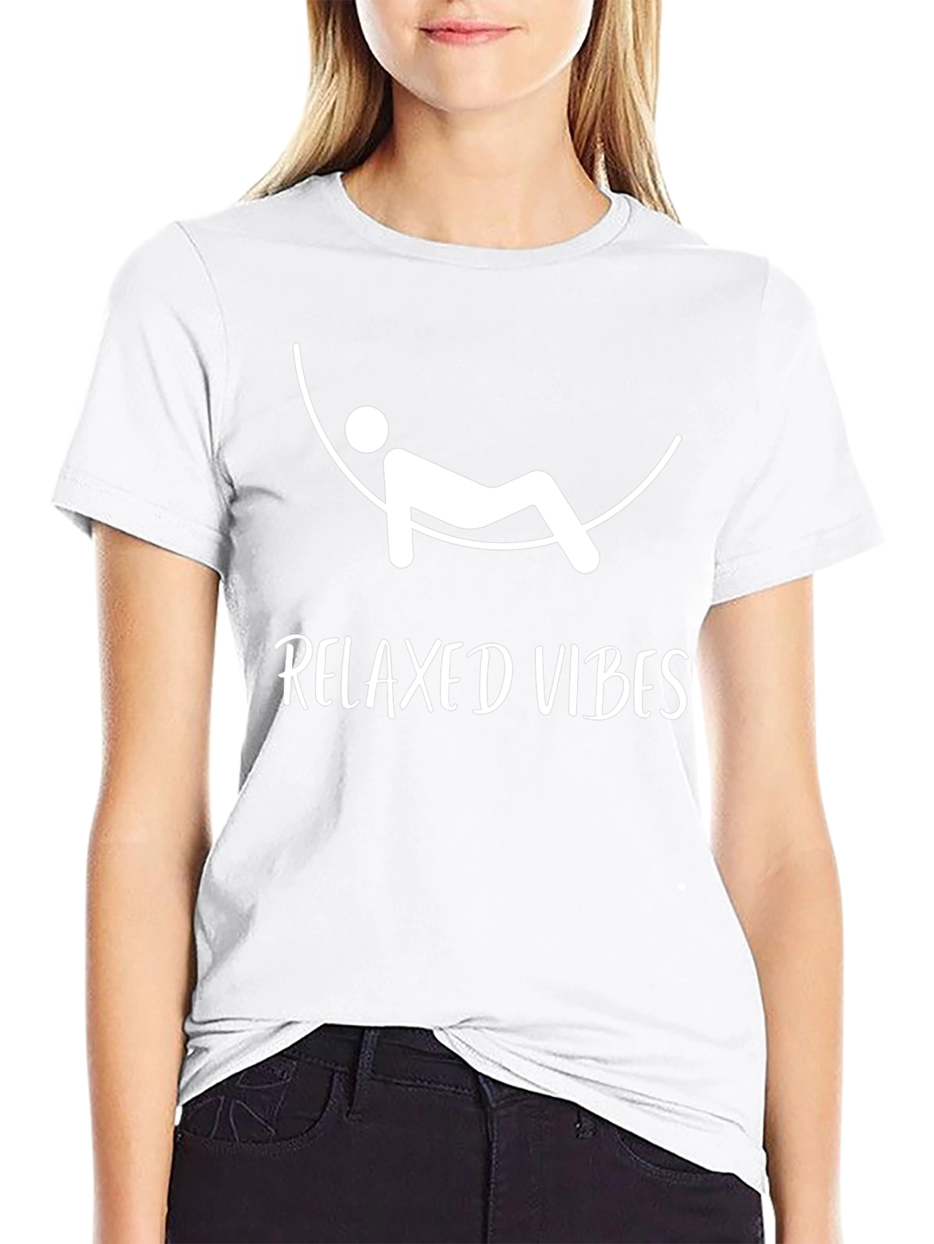 Relaxed Vibes Graphic Tee - Casual Comfort