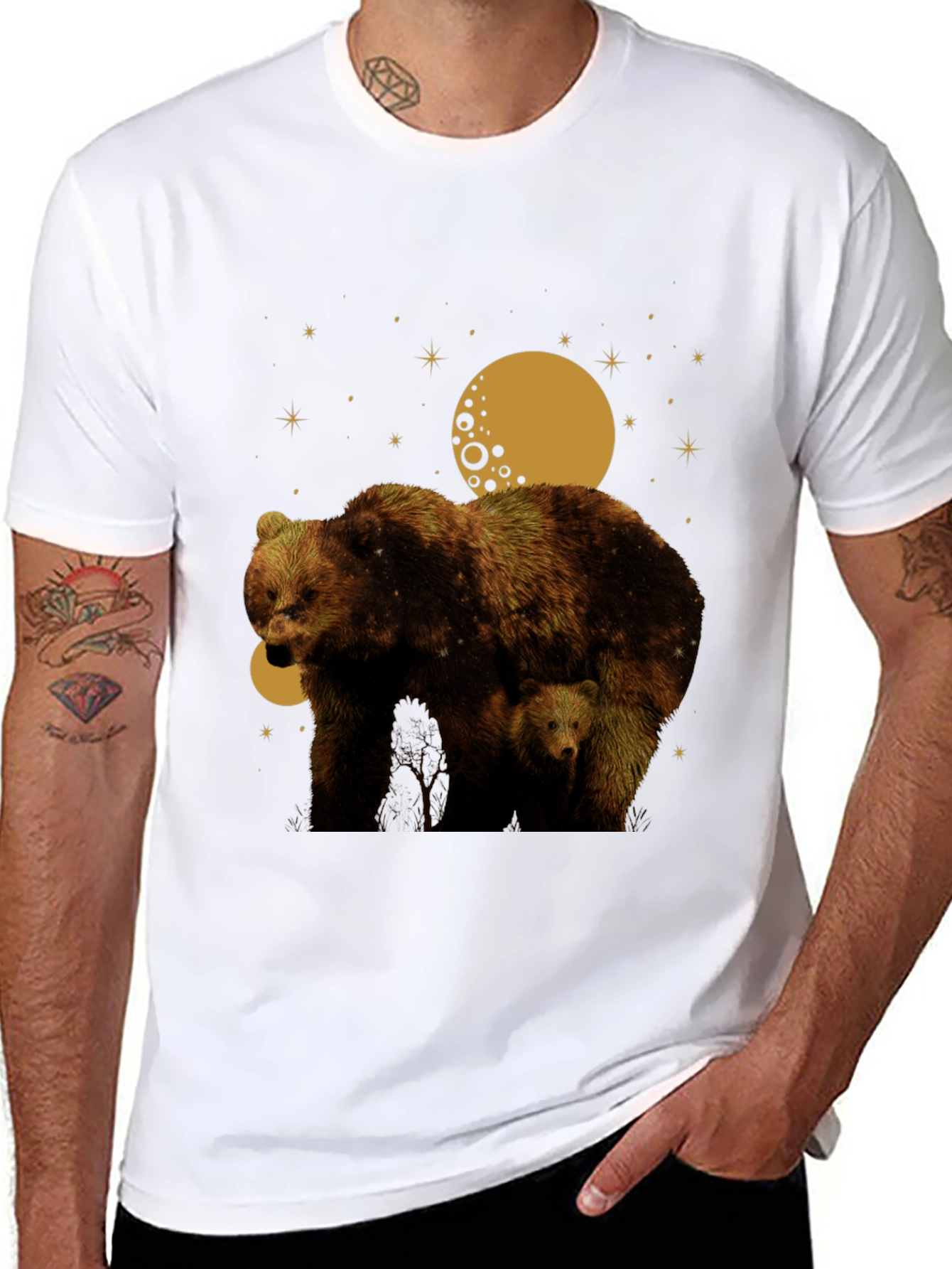 Bear & Cub Graphic Tee