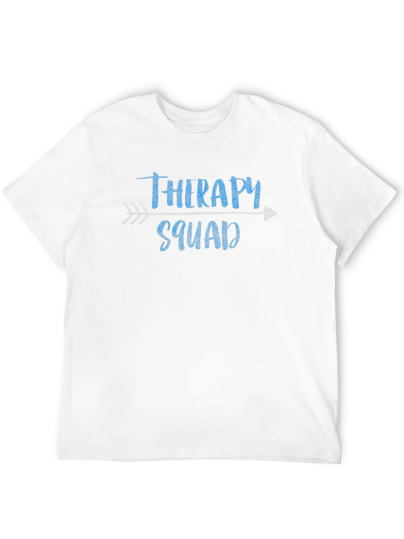 Therapy Squad Arrow T-Shirt - Black Crew Neck Tee