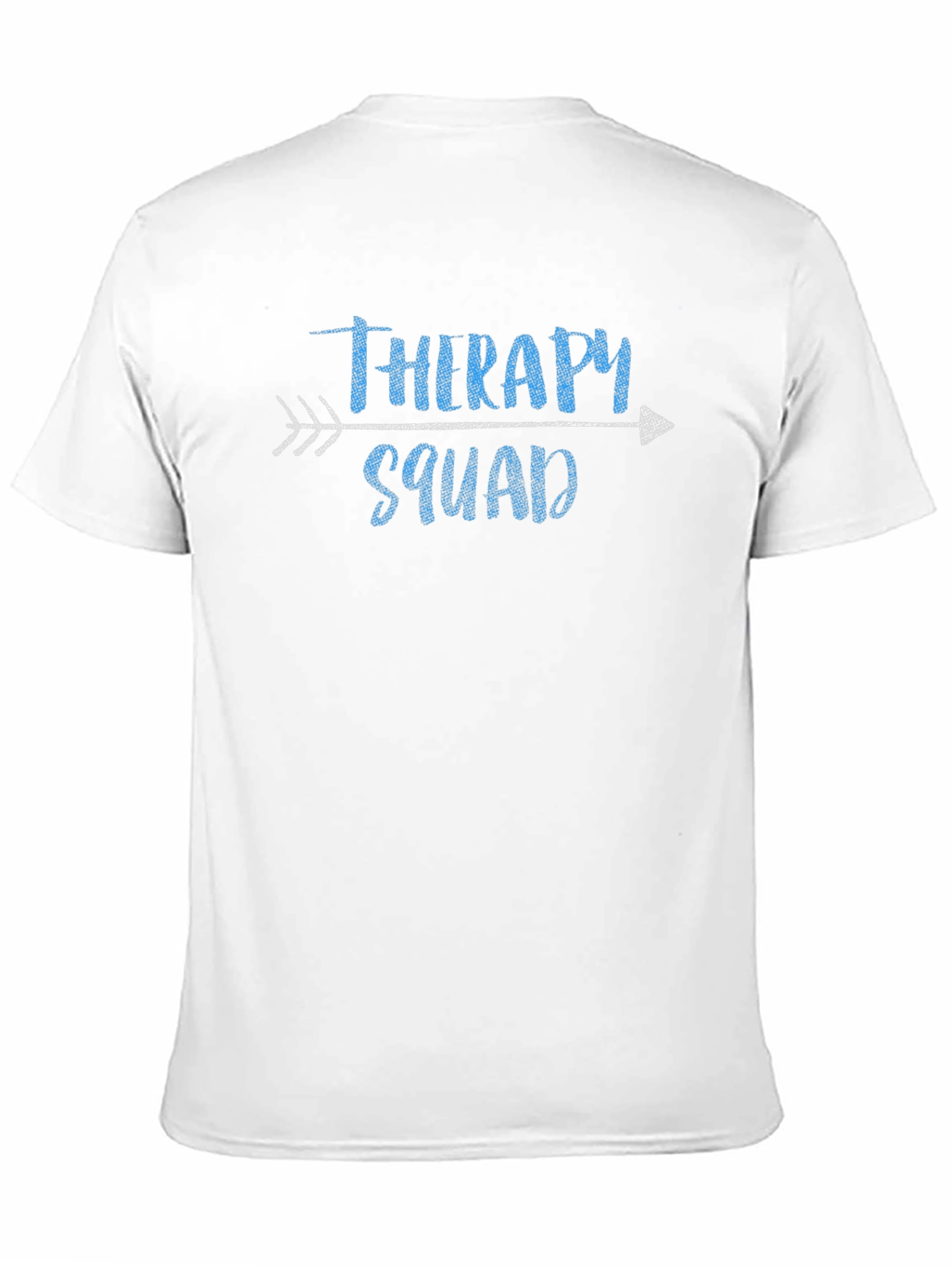 Therapy Squad Arrow T-Shirt - Black Crew Neck Tee