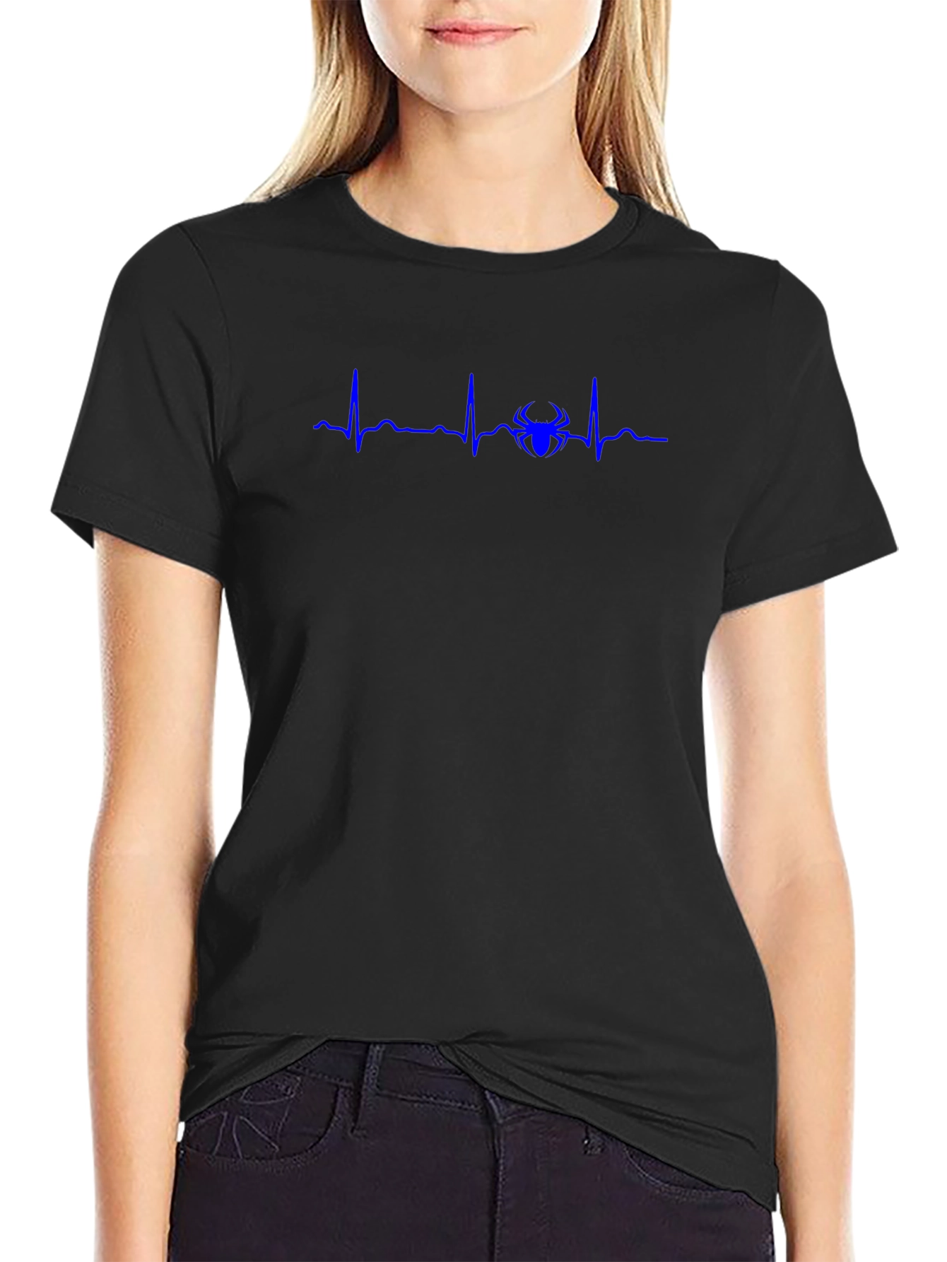 Spider Heartbeat T-Shirt - Stylish Geek Chic