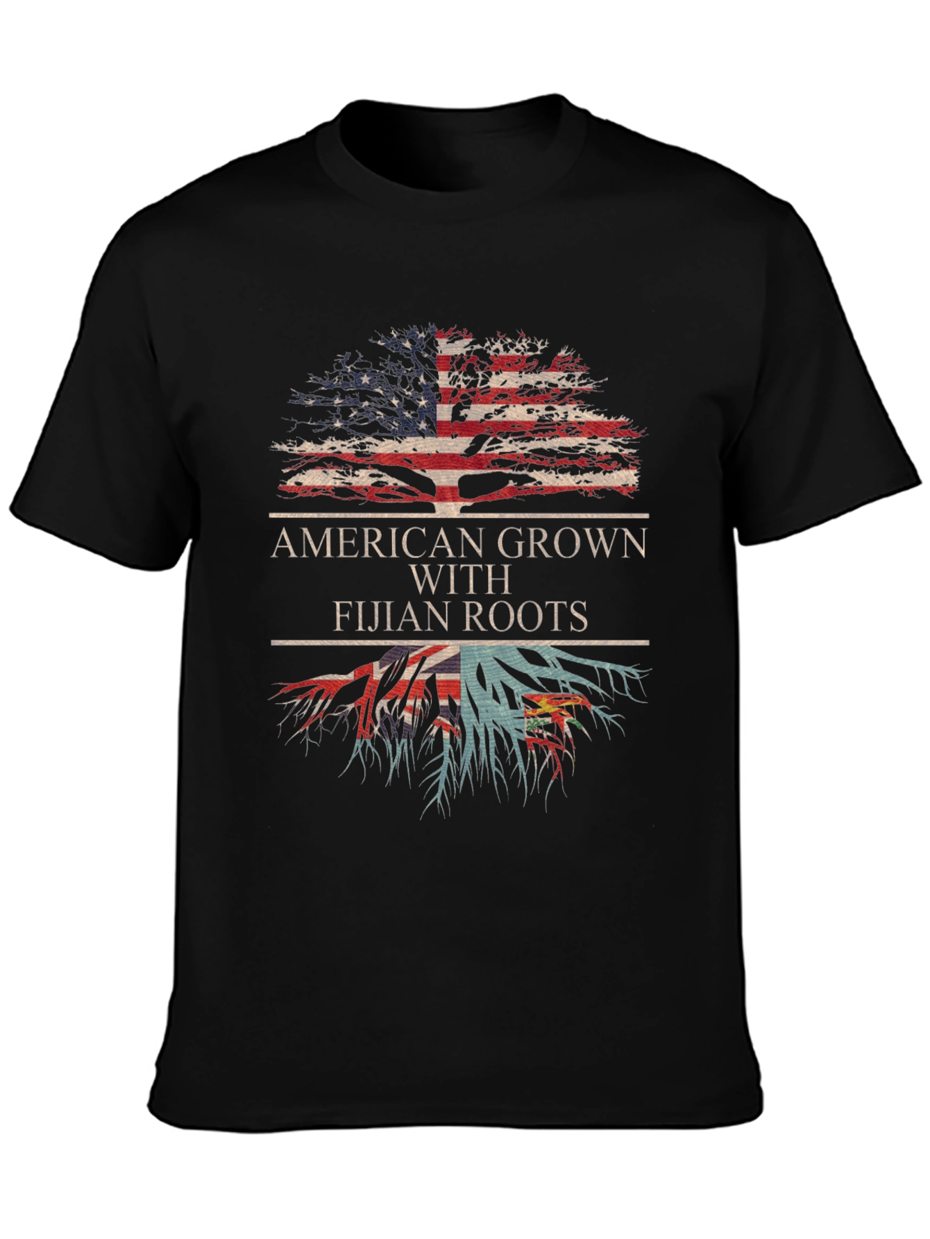 American Grown with Fijian Roots T-Shirt