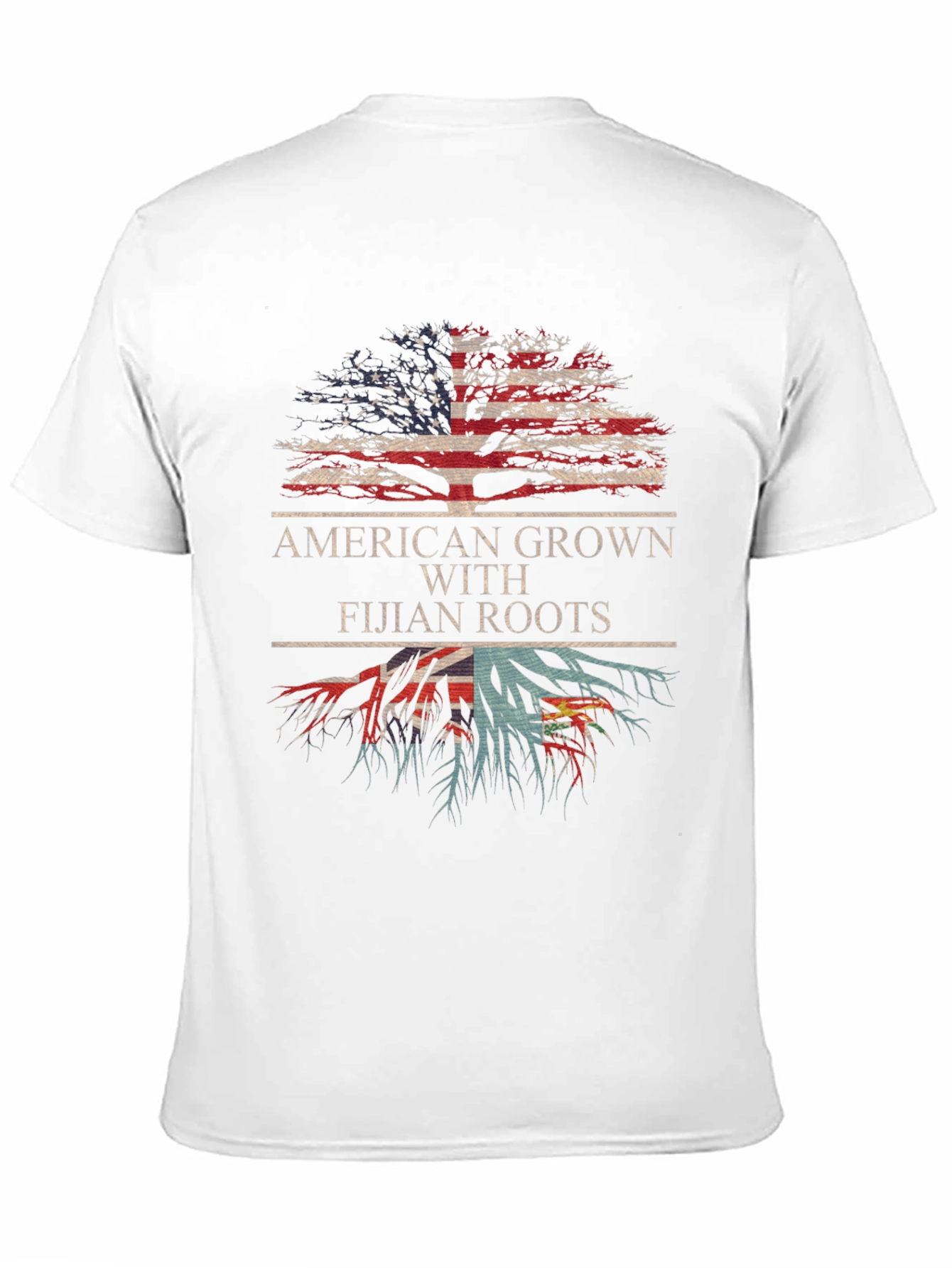 American Grown with Fijian Roots T-Shirt