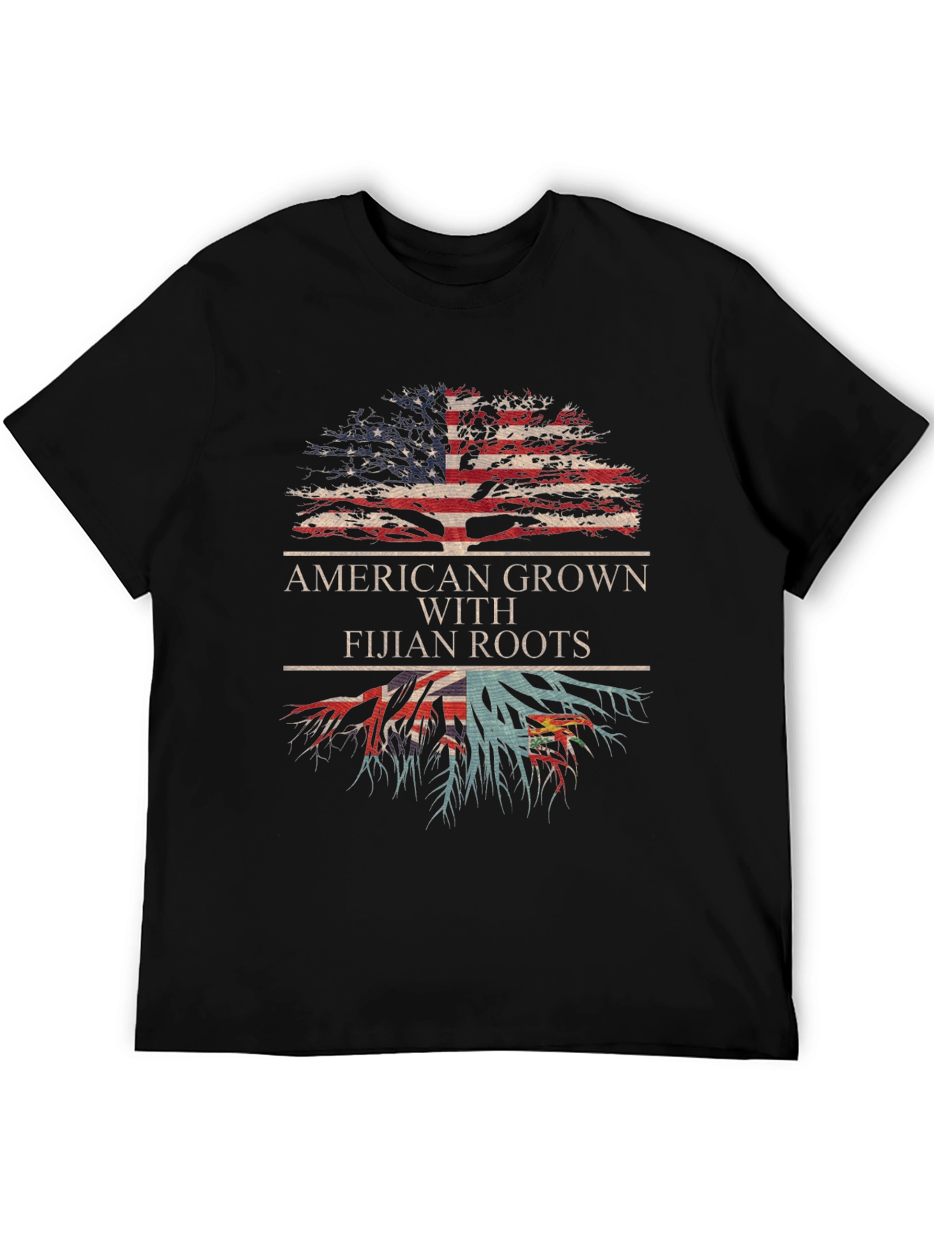 American Grown with Fijian Roots T-Shirt