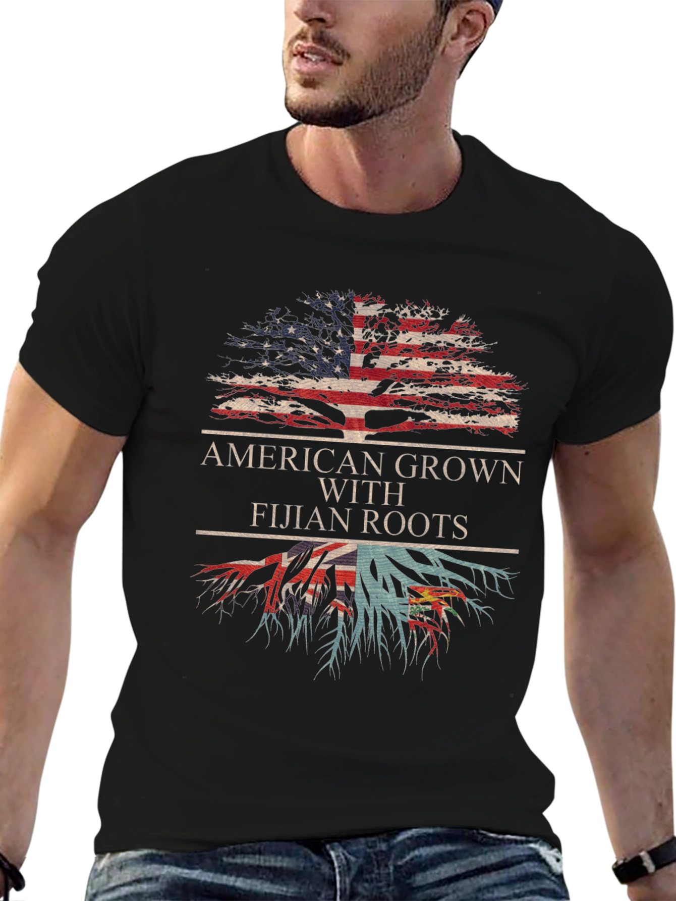 American Grown with Fijian Roots T-Shirt
