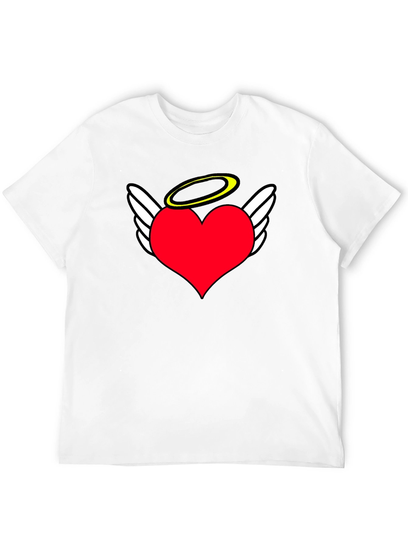 Angel Heart T-Shirt - Heavenly Love Design