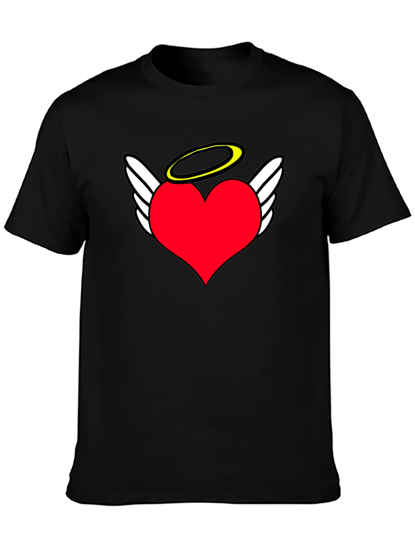 Angel Heart T-Shirt - Heavenly Love Design