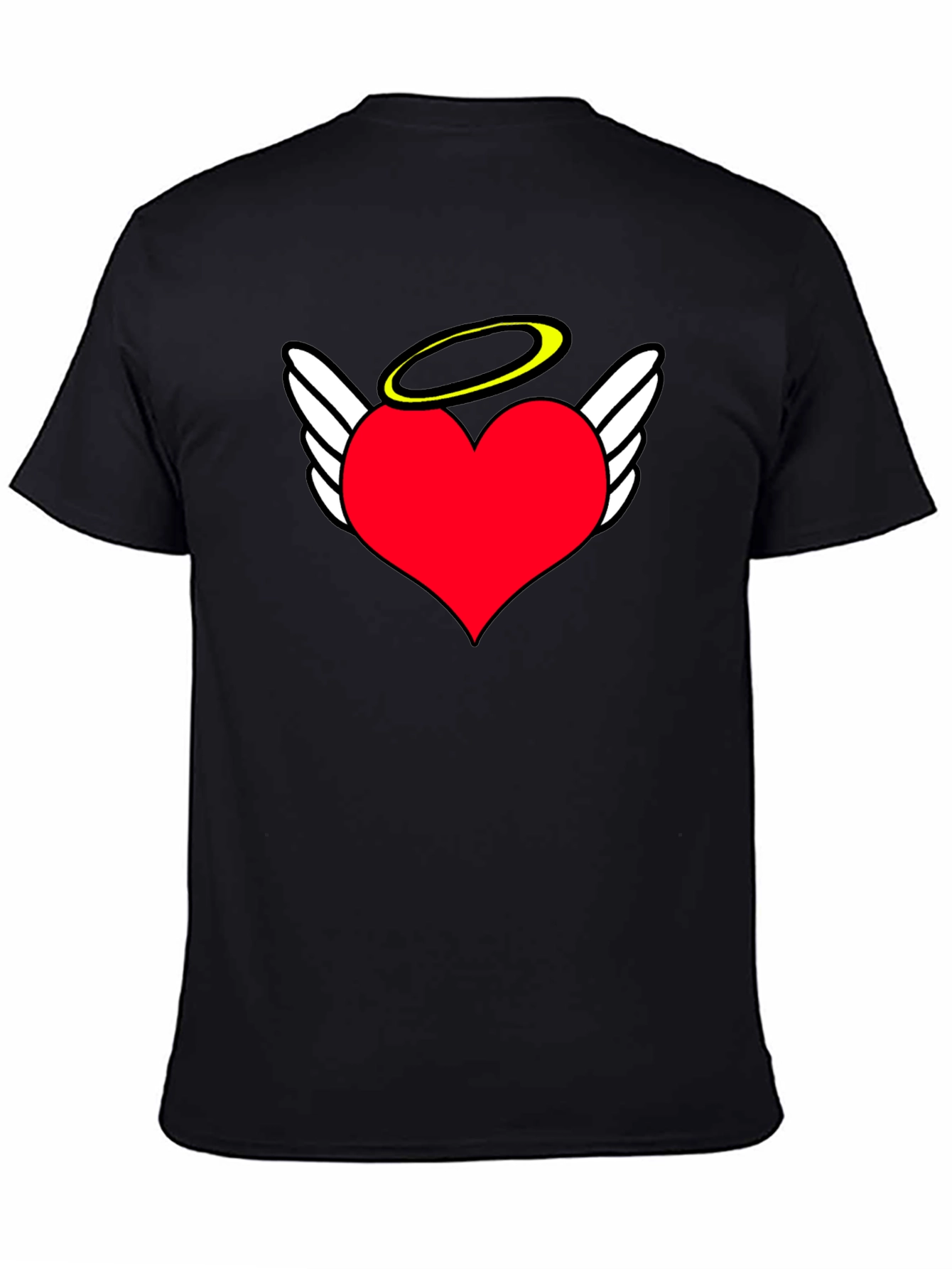 Angel Heart T-Shirt - Heavenly Love Design