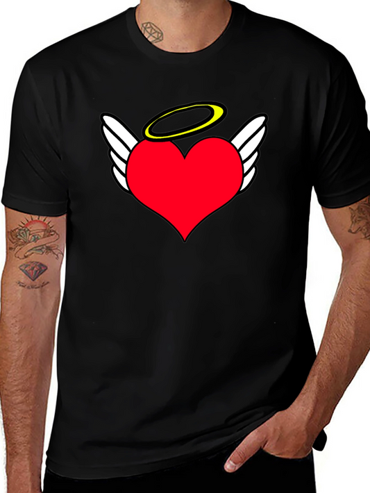 Angel Heart T-Shirt - Heavenly Love Design