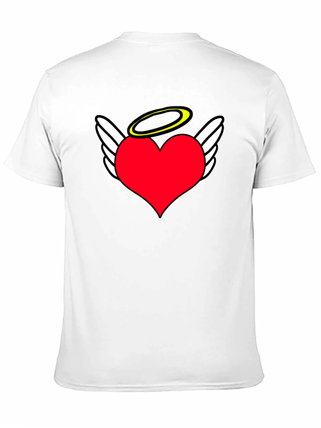 Angel Heart T-Shirt - Heavenly Love Design