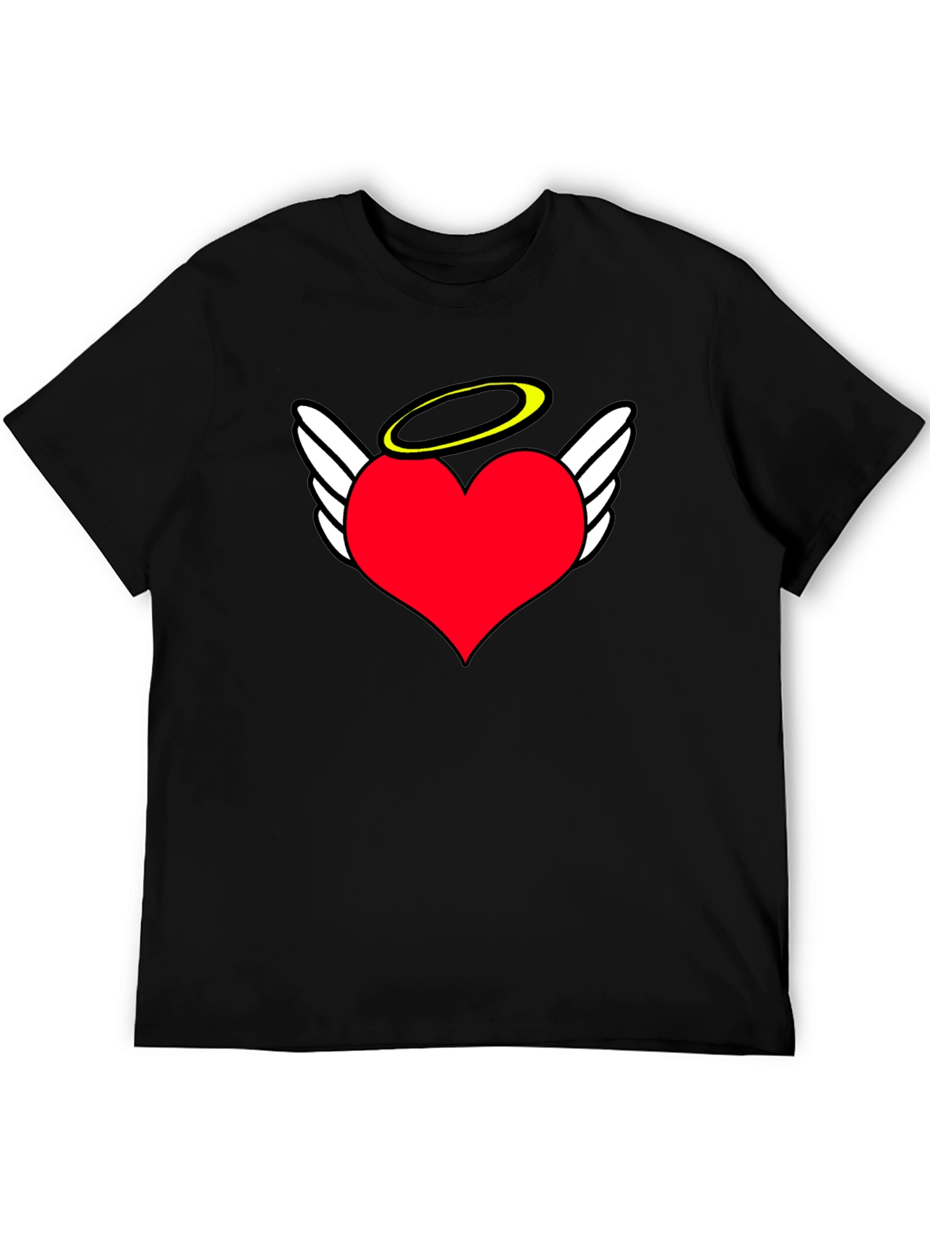 Angel Heart T-Shirt - Heavenly Love Design