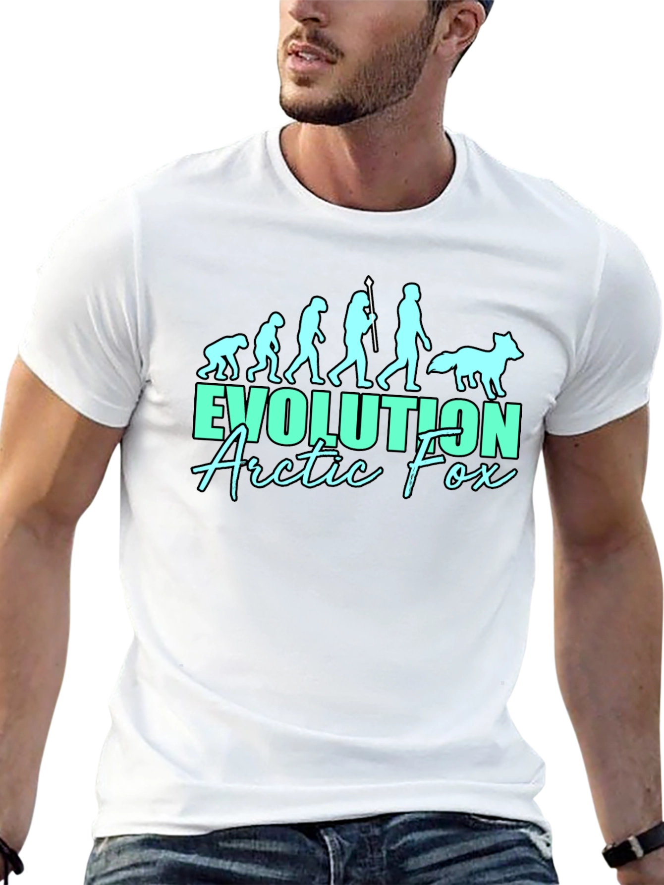Arctic Fox Evolution T-Shirt