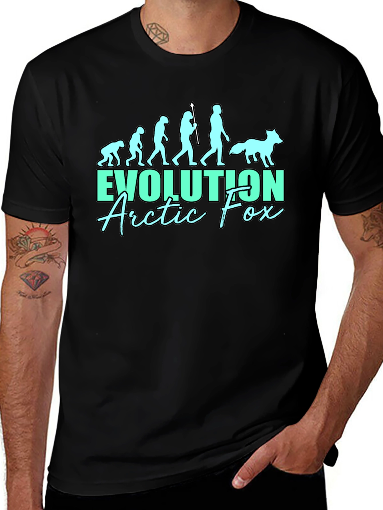 Arctic Fox Evolution T-Shirt
