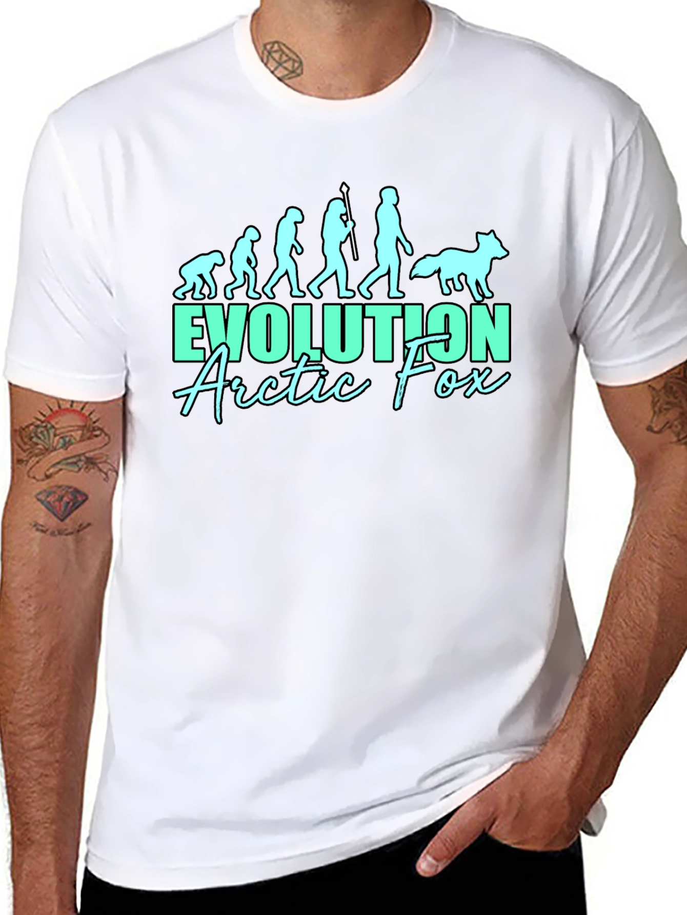 Arctic Fox Evolution T-Shirt