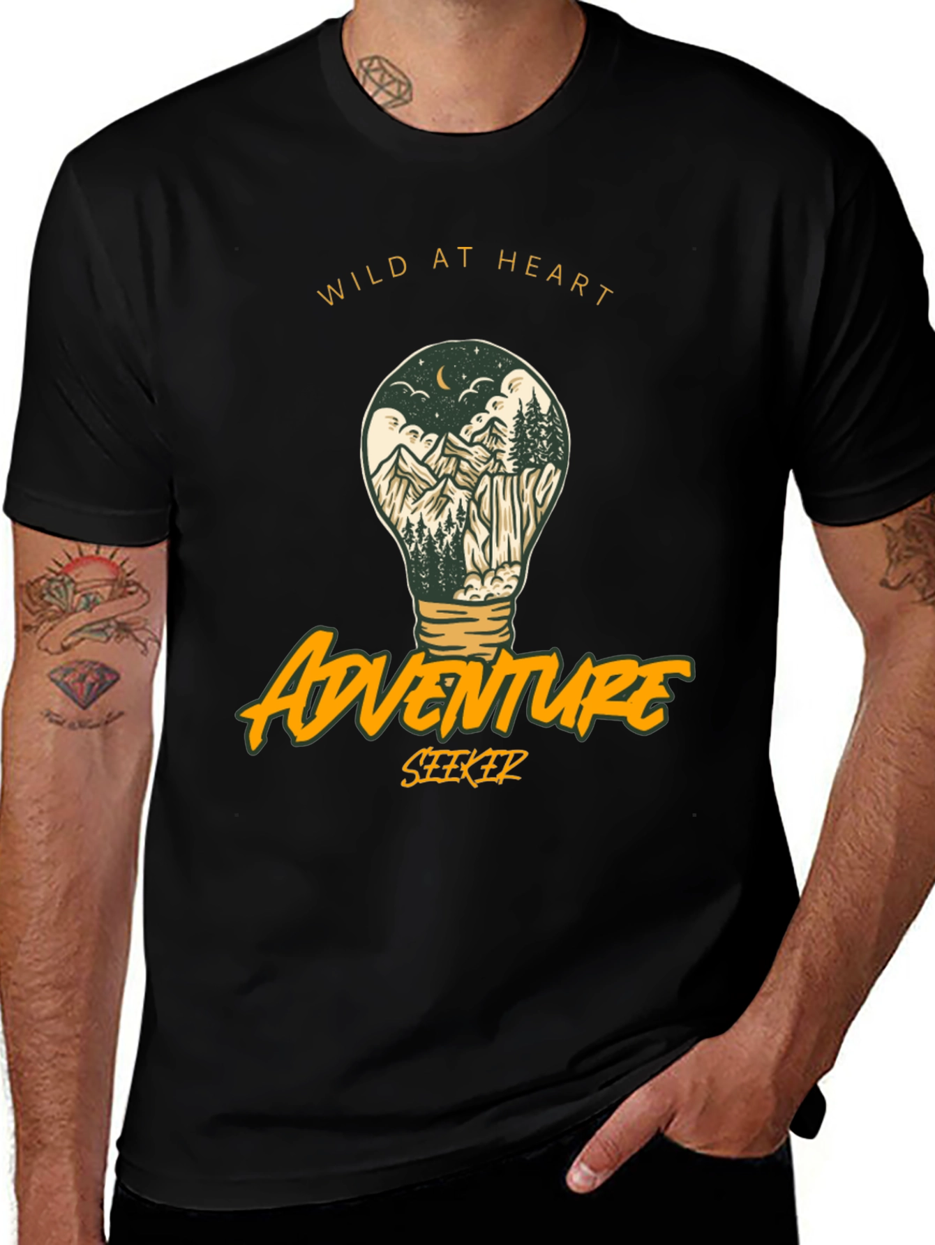 Wild at Heart Adventure Seeker Graphic Tee