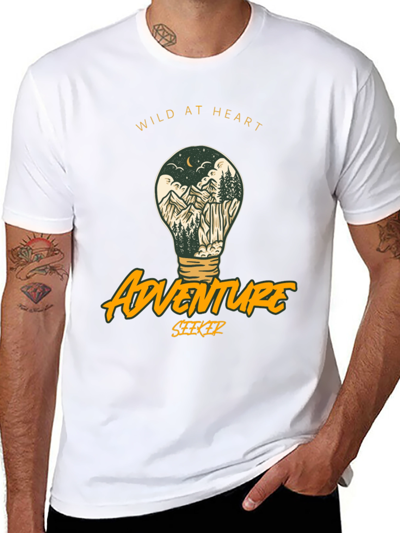 Wild at Heart Adventure Seeker Graphic Tee