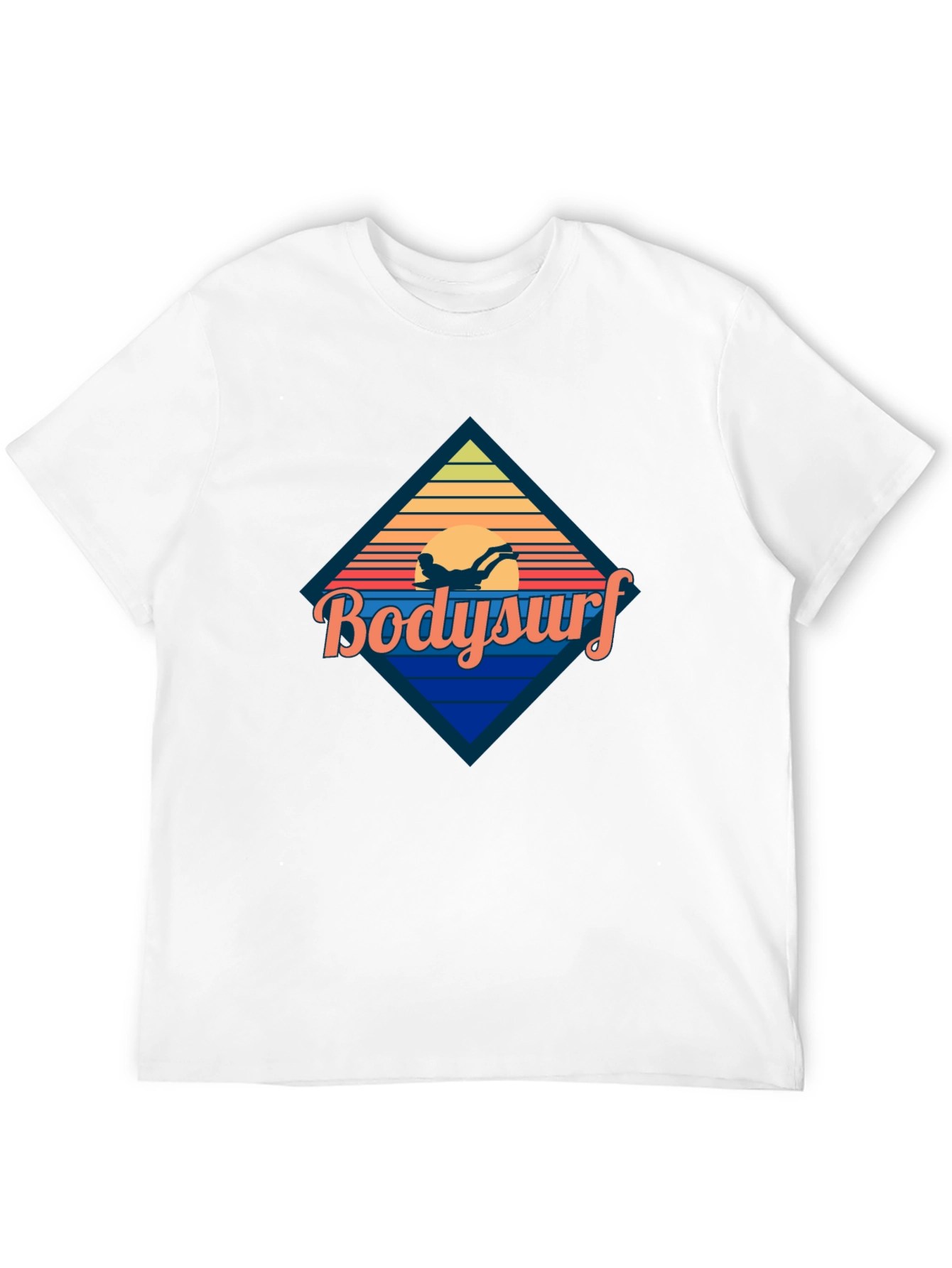 Bodysurf Retro Graphic Tee - Black