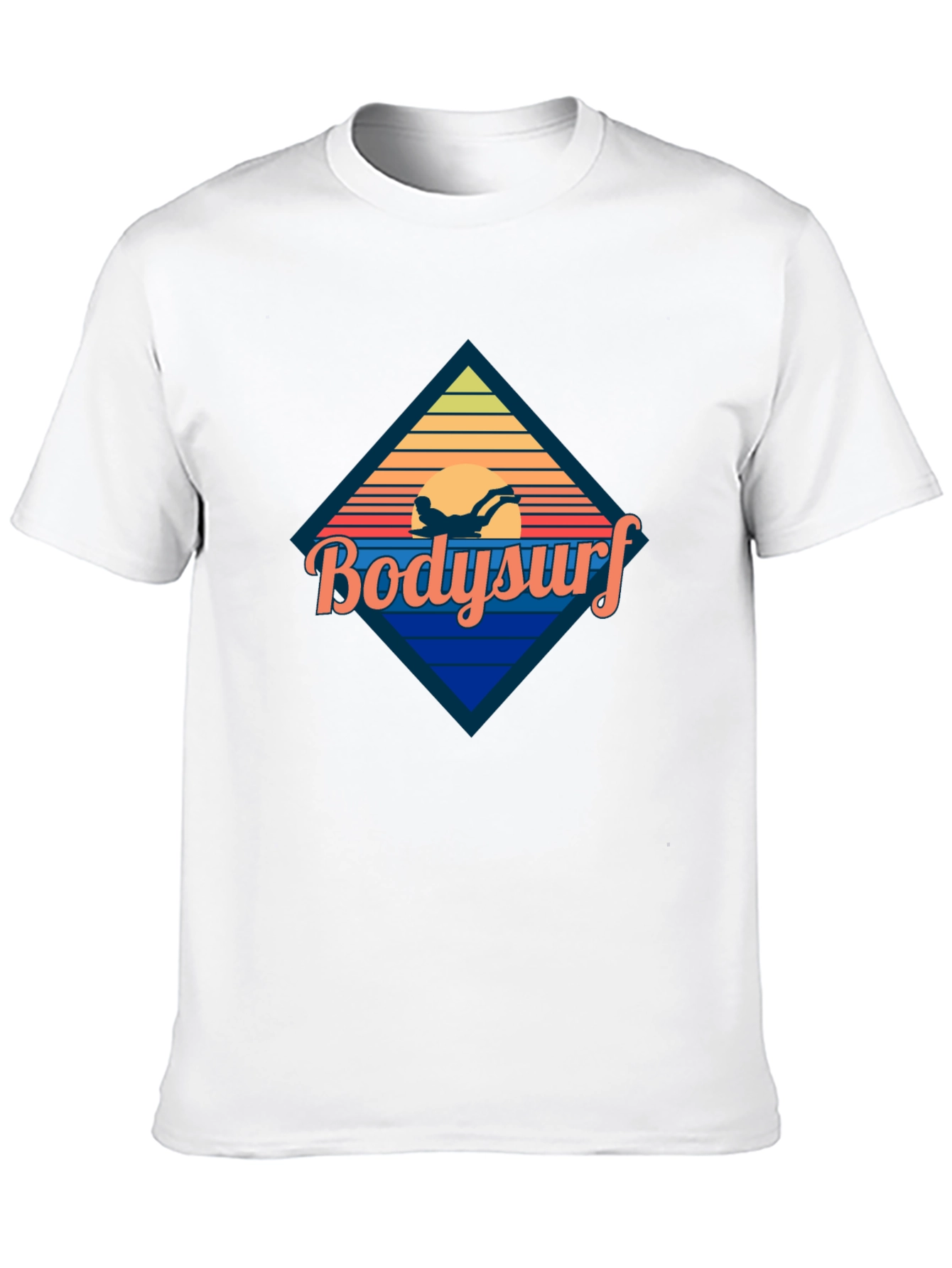 Bodysurf Retro Graphic Tee - Black