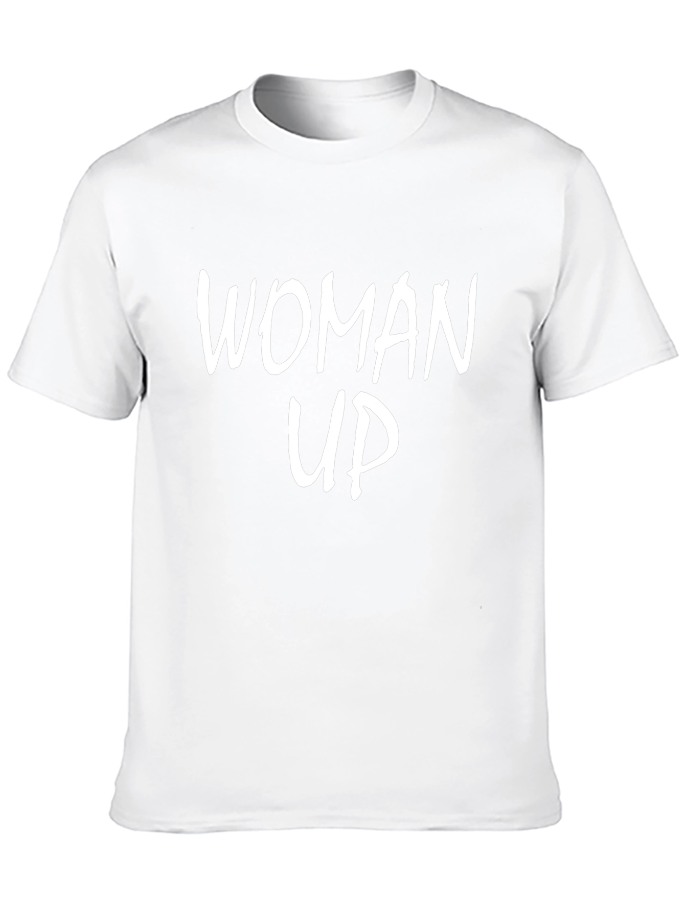 Woman Up Graphic Tee - Empowering Statement Shirt