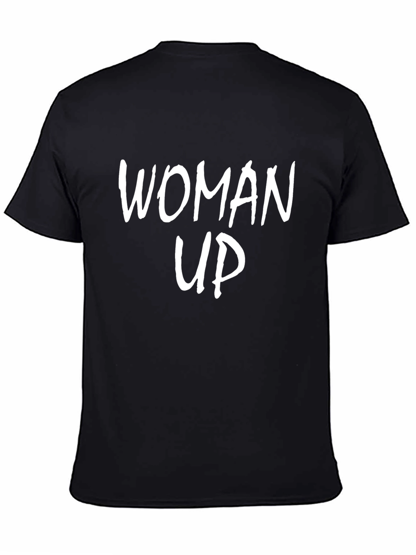 Woman Up Graphic Tee - Empowering Statement Shirt