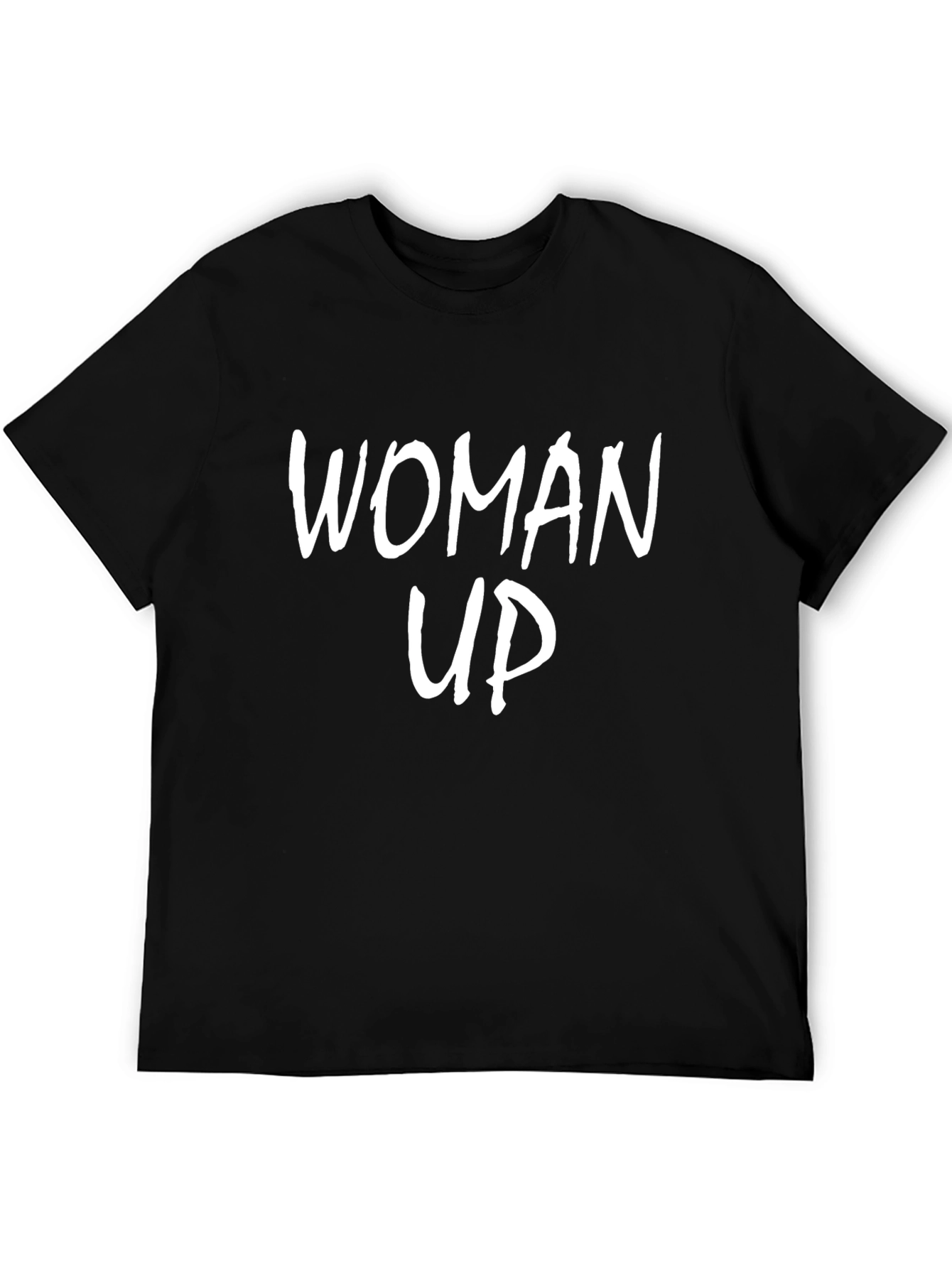 Woman Up Graphic Tee - Empowering Statement Shirt