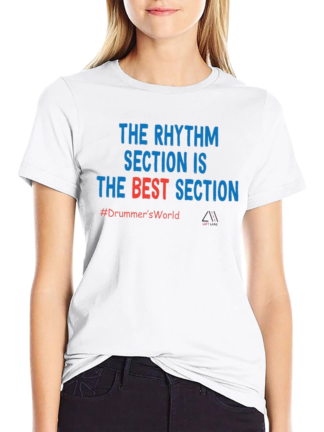 Rhythm Section Drummer Graphic Tee