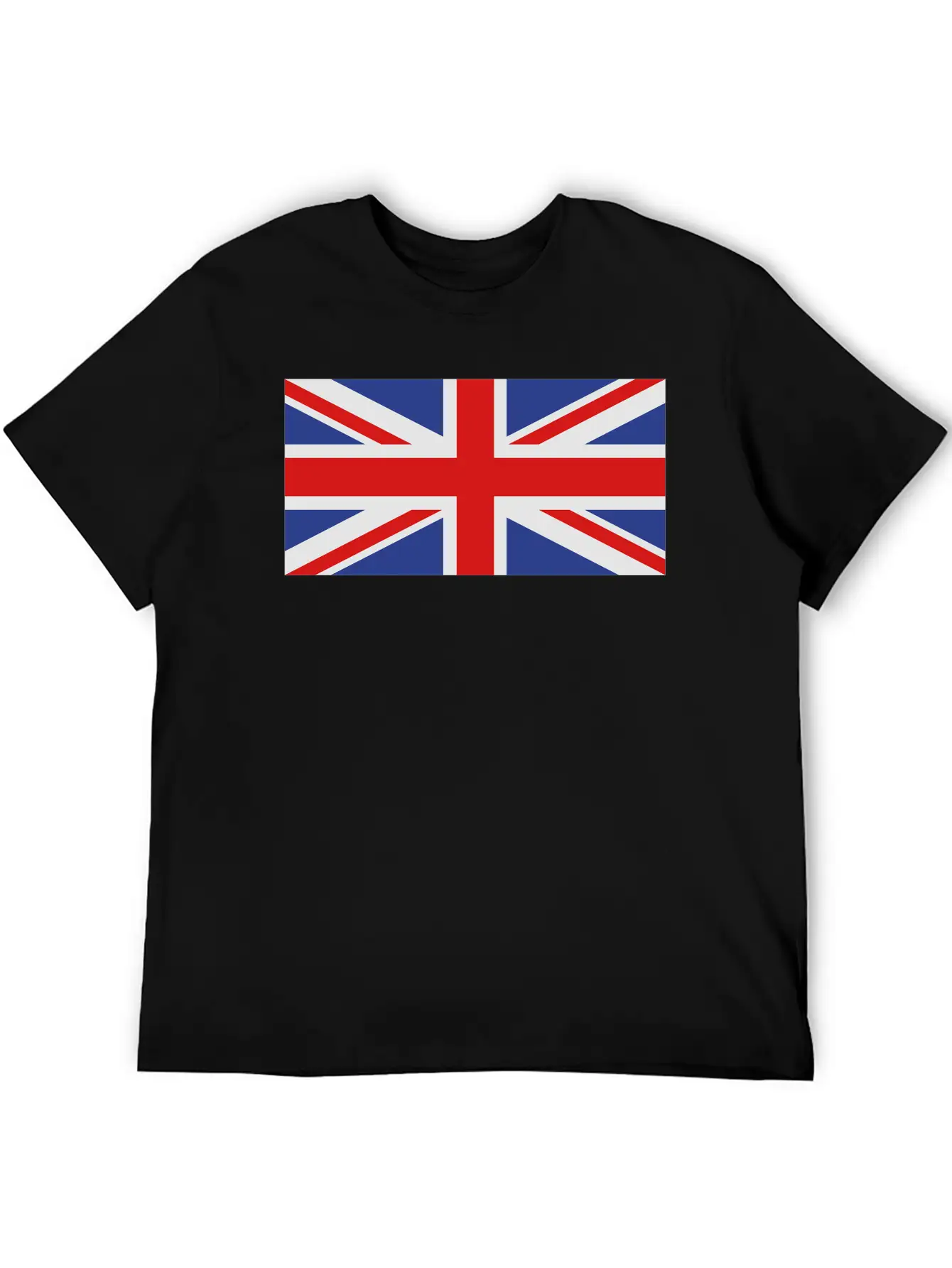 Uk Flag Lightweight Cotton T-Shirt – Daily Comfort Graphic Shirt